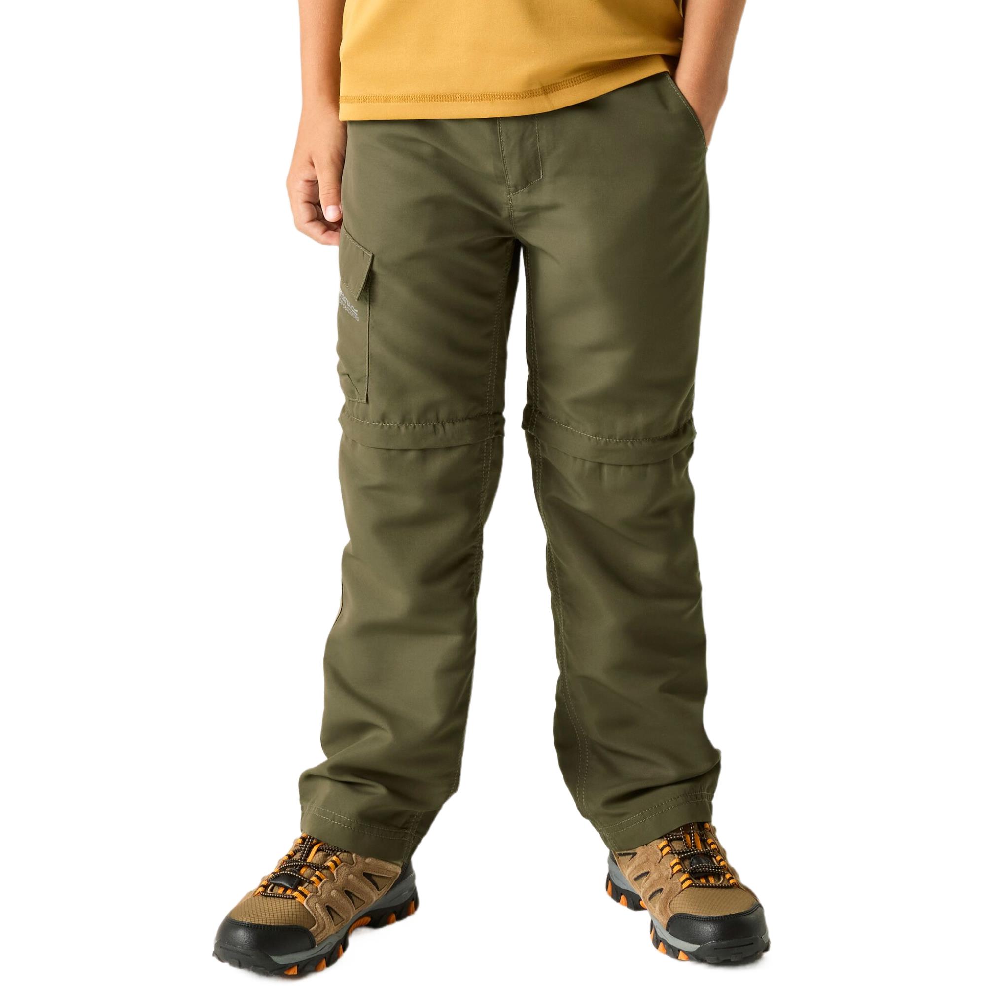 Regatta Kids Sorcer Zip Off Trousers III Lightweight Shorts
