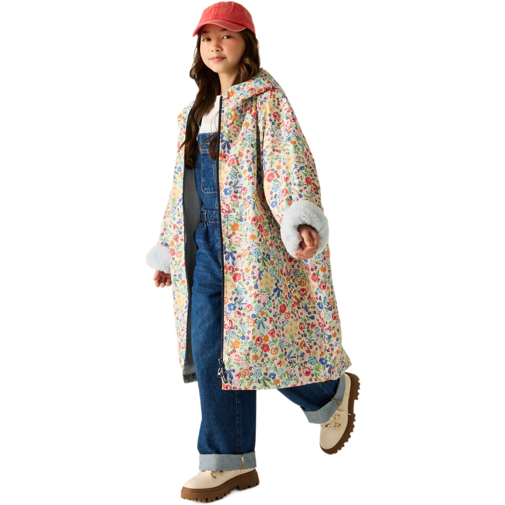 Regatta (9 - 13 Yrs, Cream Harmony Ditsy) Kids Cath Kidston Changing Robe - Image 2