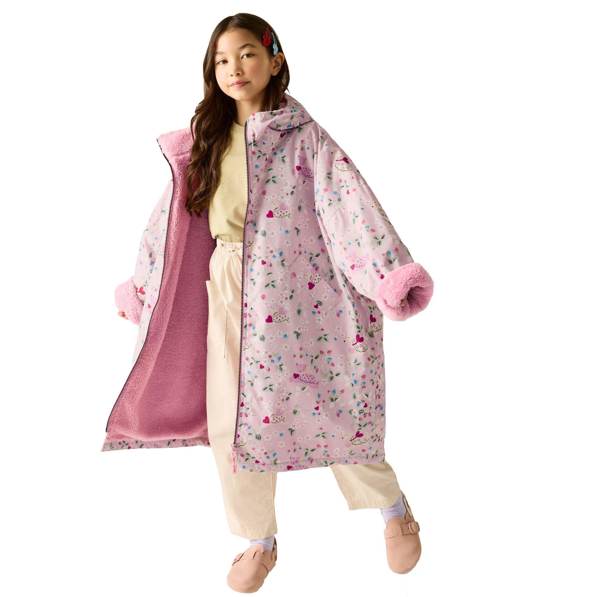 Regatta (9 - 13 Yrs, Cream Harmony Ditsy) Kids Cath Kidston Changing Robe - Image 5