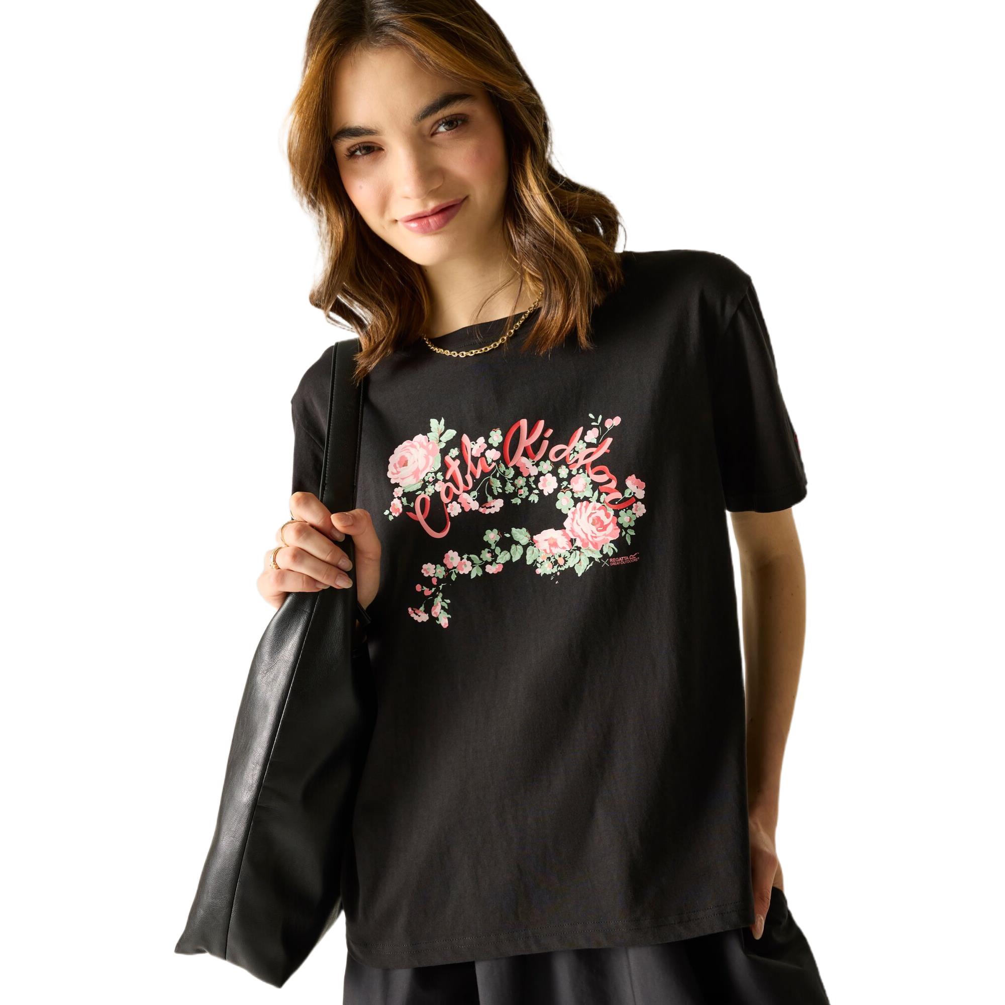 Regatta Womens Cath Kidston Oversized T-Shirt Cotton