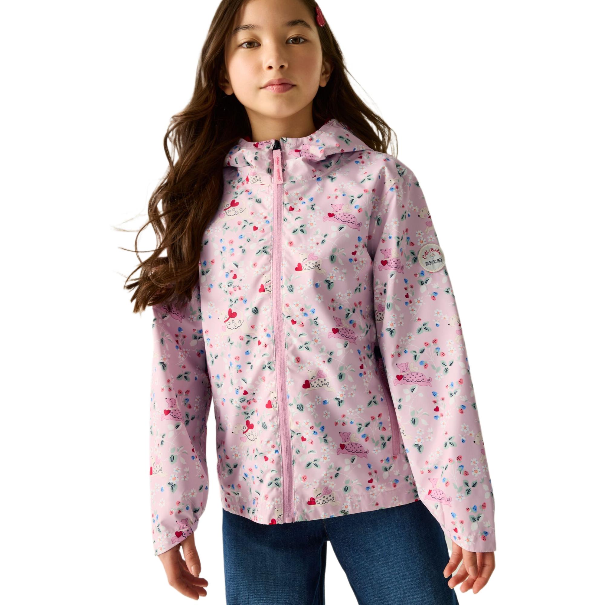 Regatta Kids Cath Kidston Waterproof Jacket Breathable Lightweight