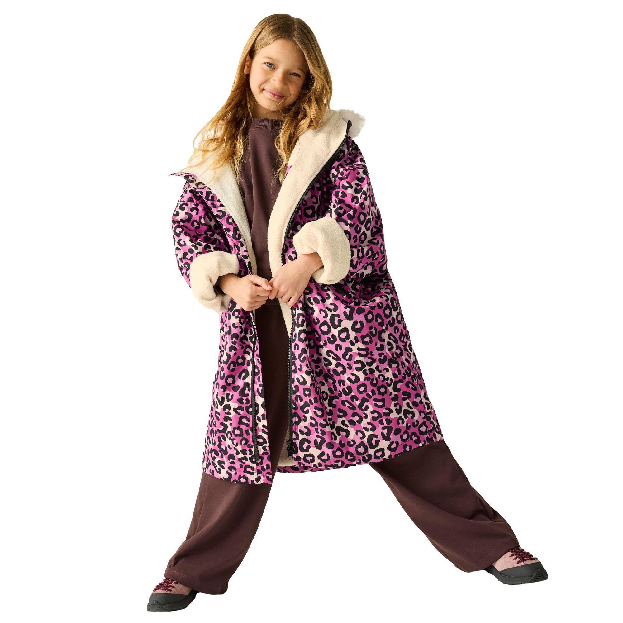 Regatta Kids Oversized Fleece Lined Waterproof Changing Robe Pro