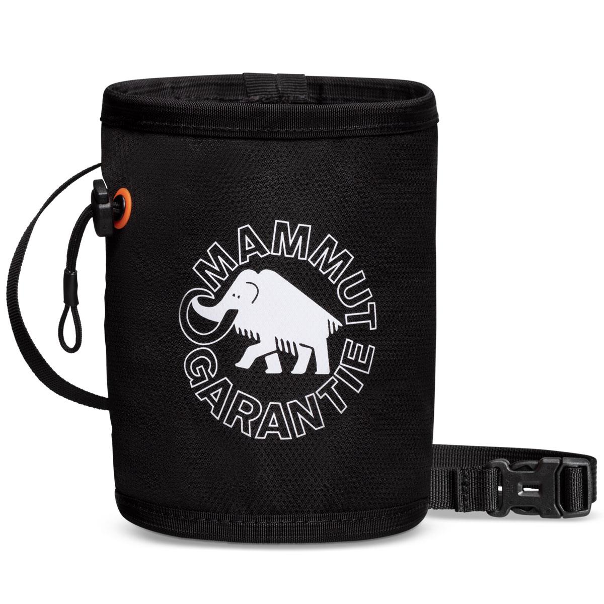 Mammut Gym Print Chalk Bag with Zip Pocket & Brush Holder