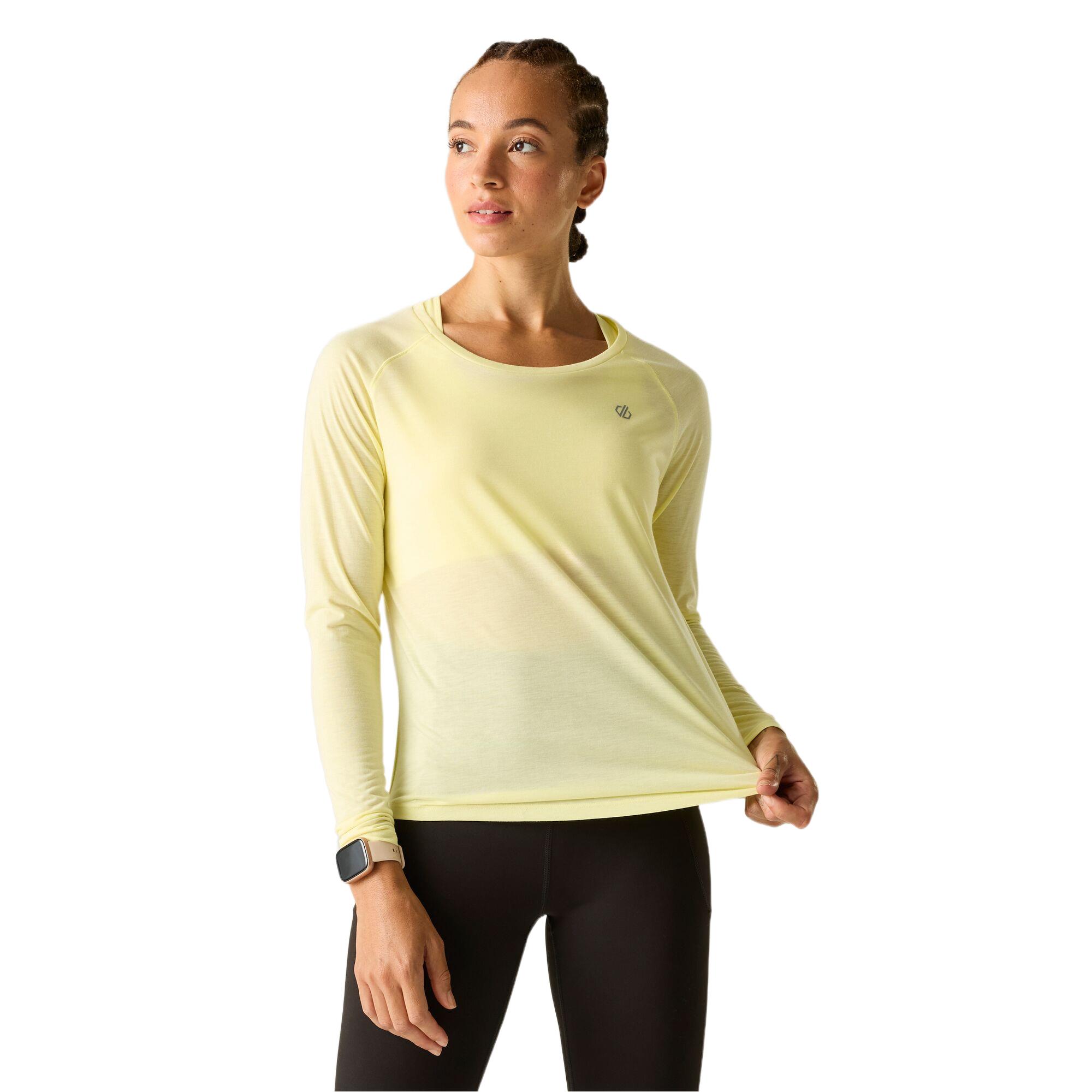 Dare 2B Women's Serenity Long Sleeved T-Shirt - White Size 20 - Image 3