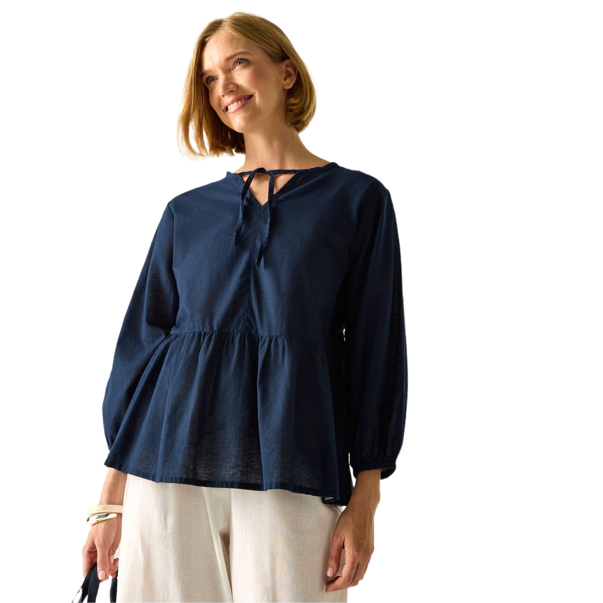 Regatta Women's Blue Primden Breathable Shirt in Size 16, Sports Direct - Image 7