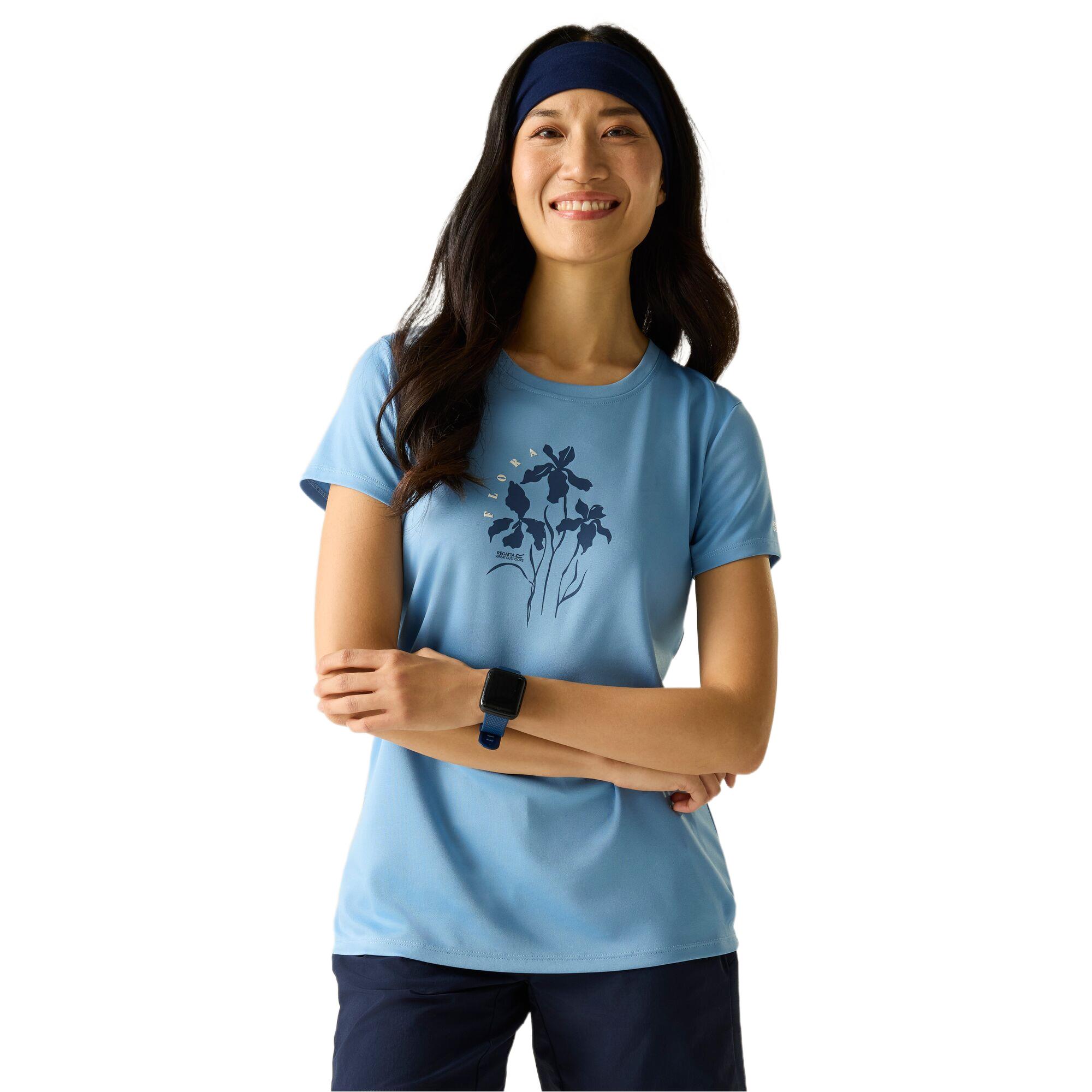 Regatta Womens Fingal T-Shirt Active Sport Gym Top