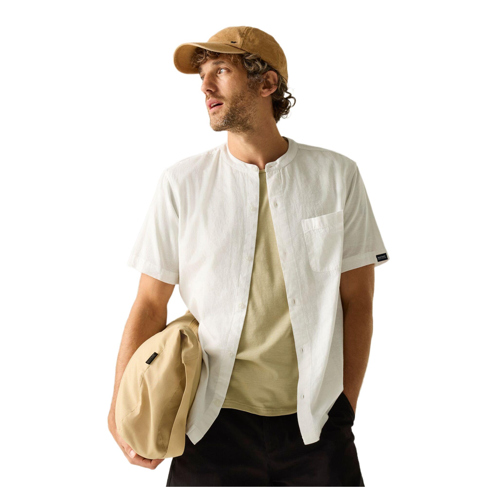 Regatta Mens Lovrey Short Sleeve Cotton Lightweight Shirt