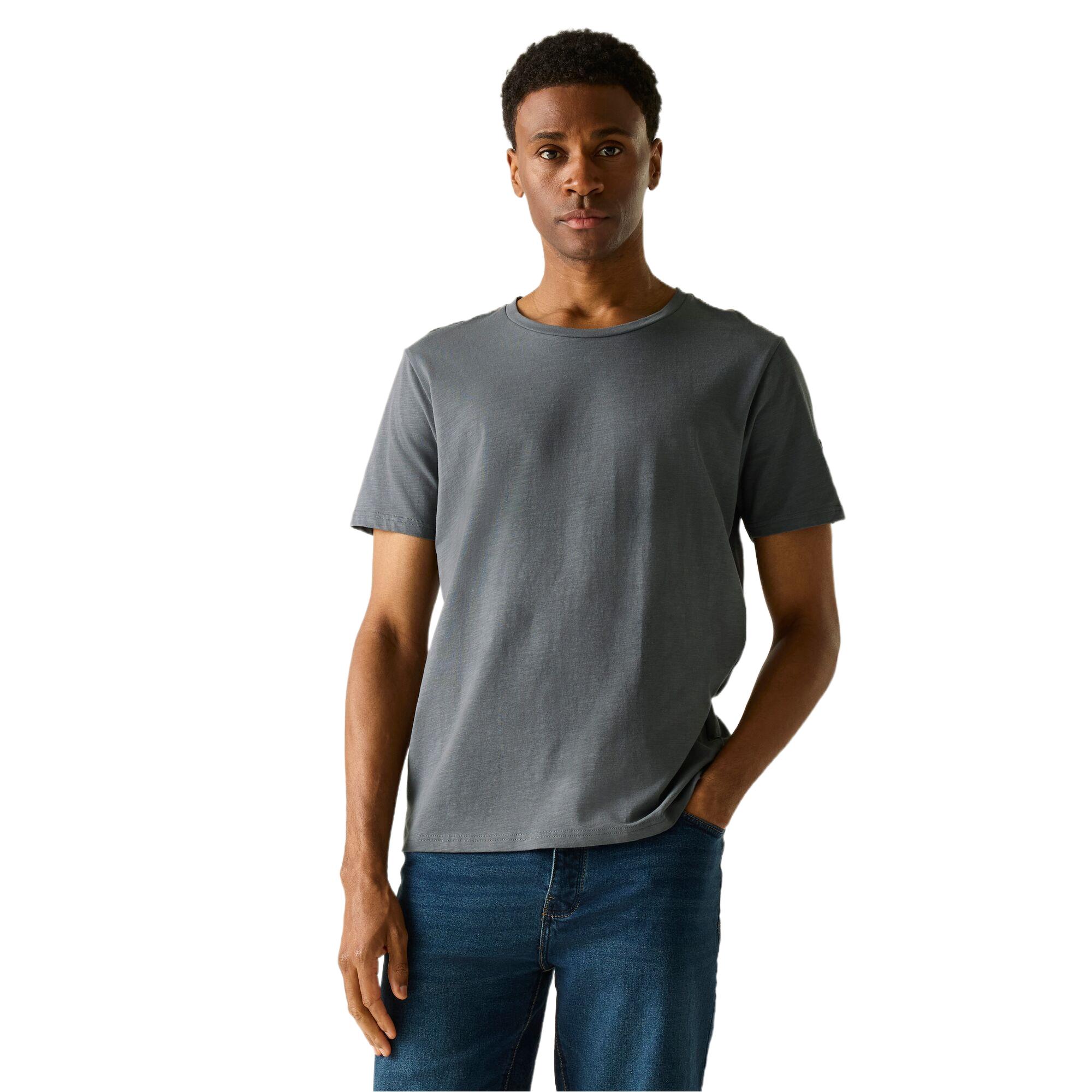 Regatta Men Finlo T-Shirt Short Sleeve Cotton Top