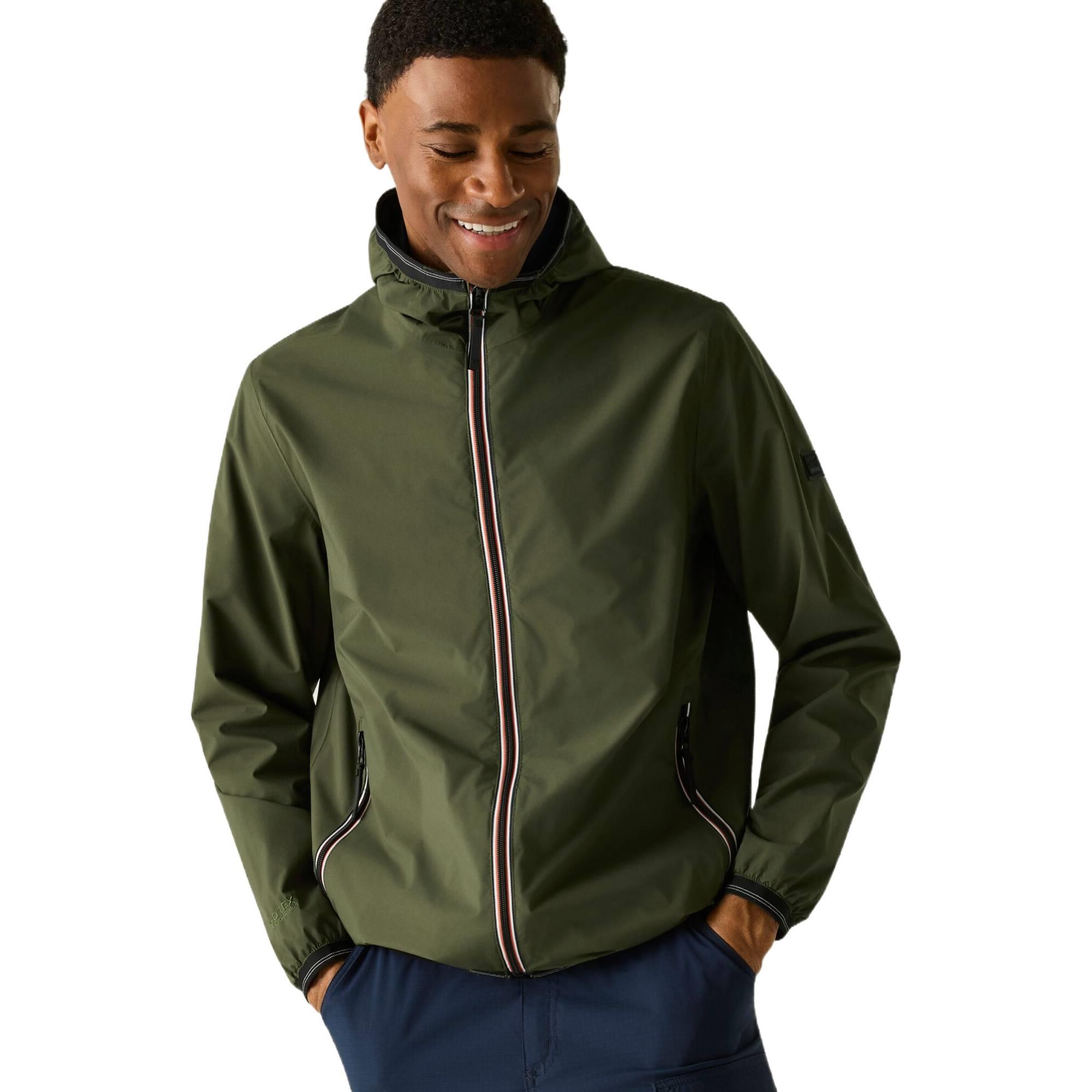 Regatta Mens Rehan Jacket Waterproof Stretch Coat Breathable