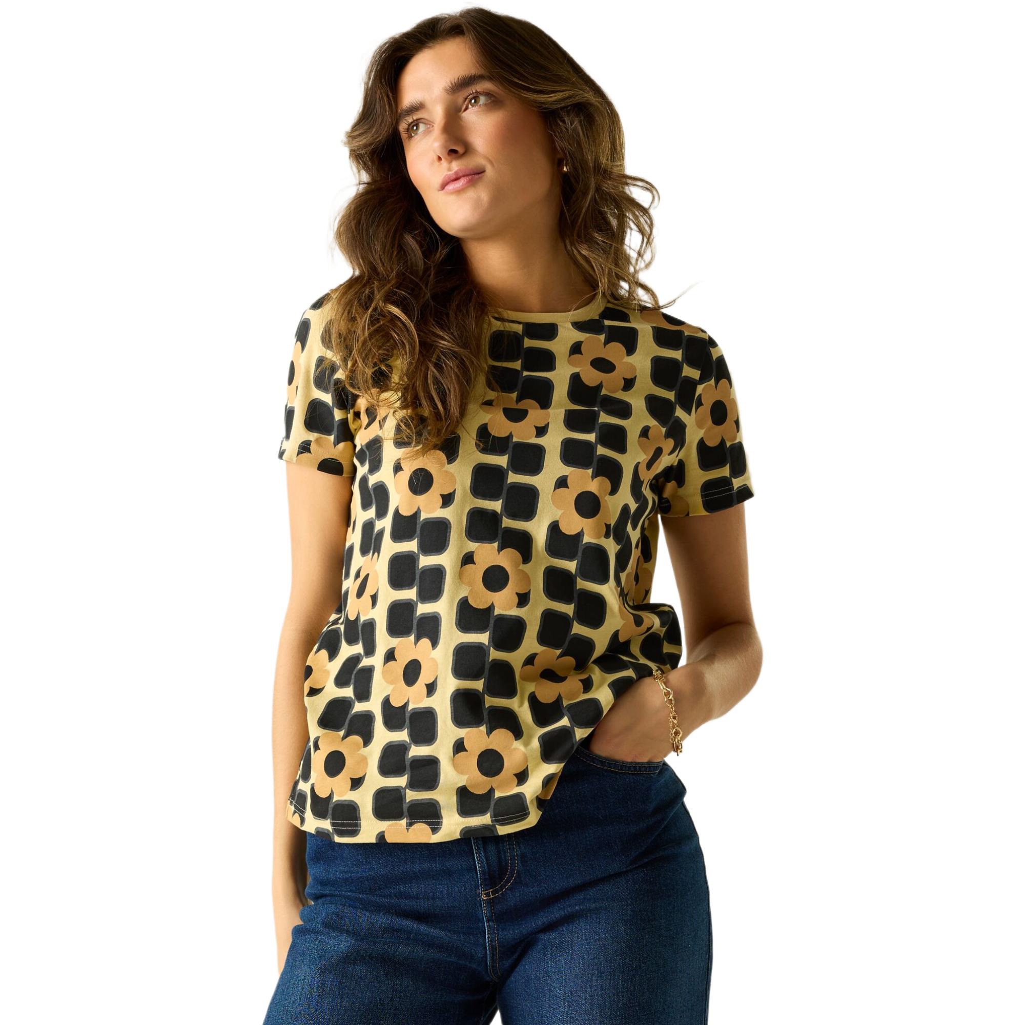 Regatta Women's Beige T-Shirt Orla Kiely - Image 3