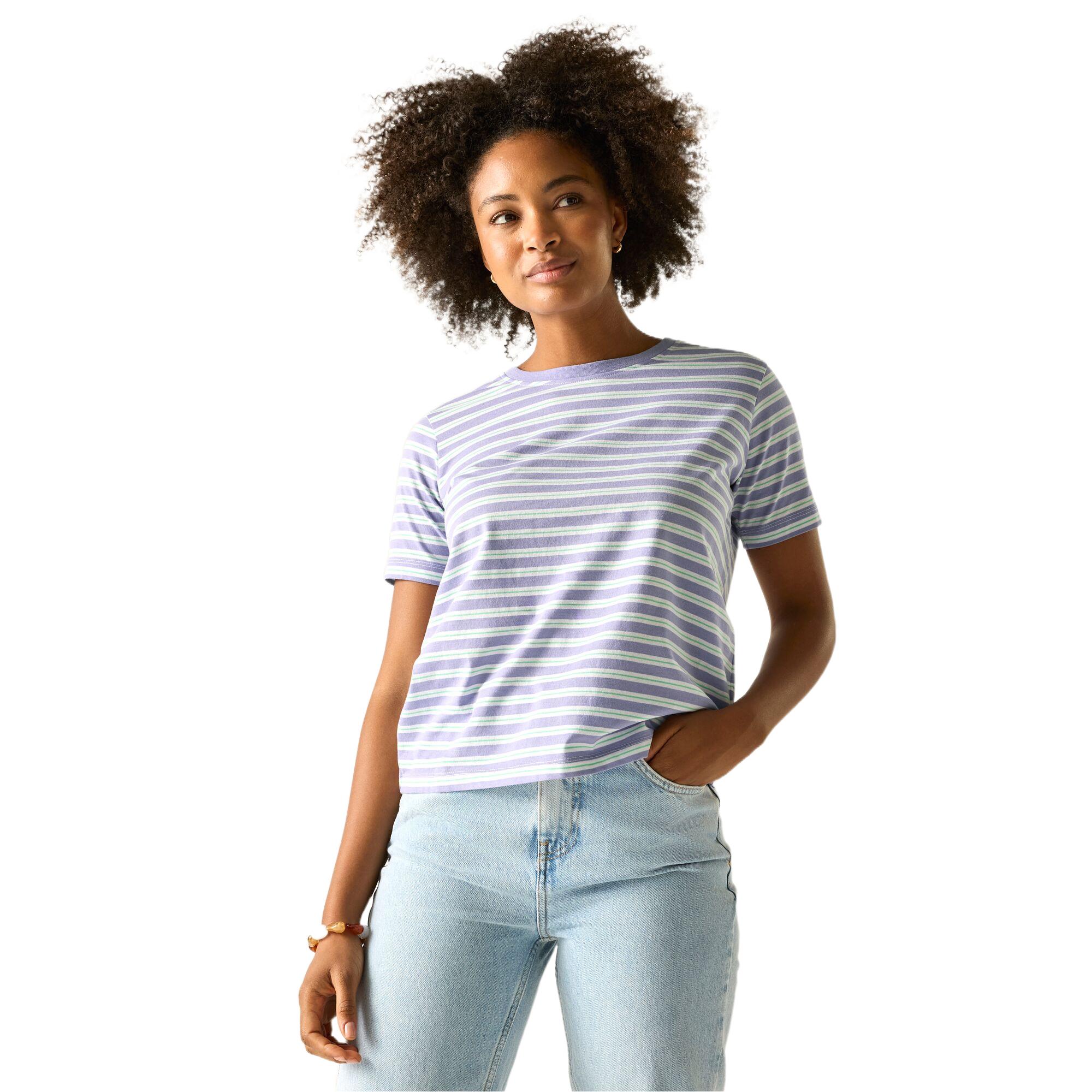 Regatta Womens Bayletta Short Sleeved T-Shirt Cotton Top