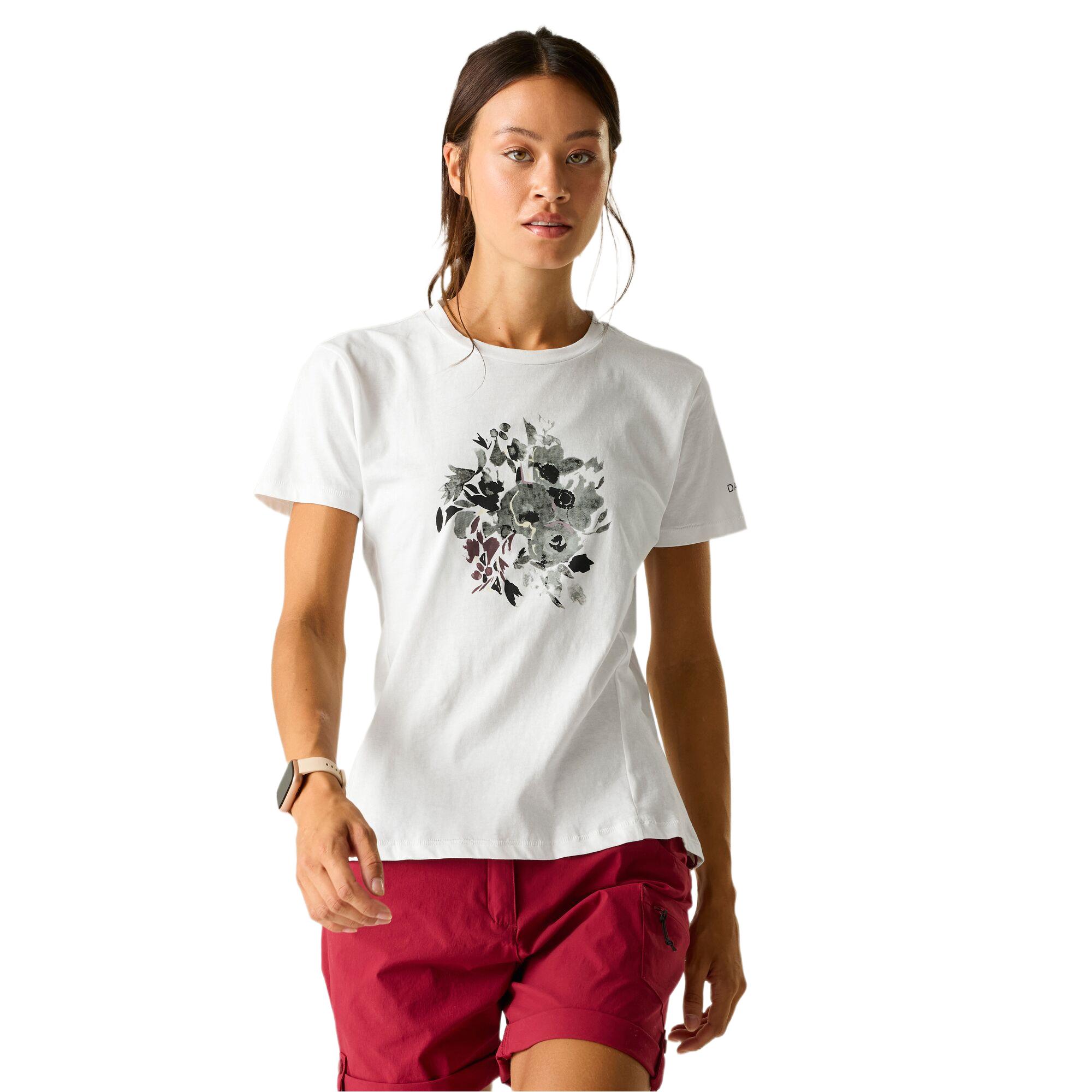 Dare2b Womens Tranquility III Short Sleeved T-Shirt Cotton Top
