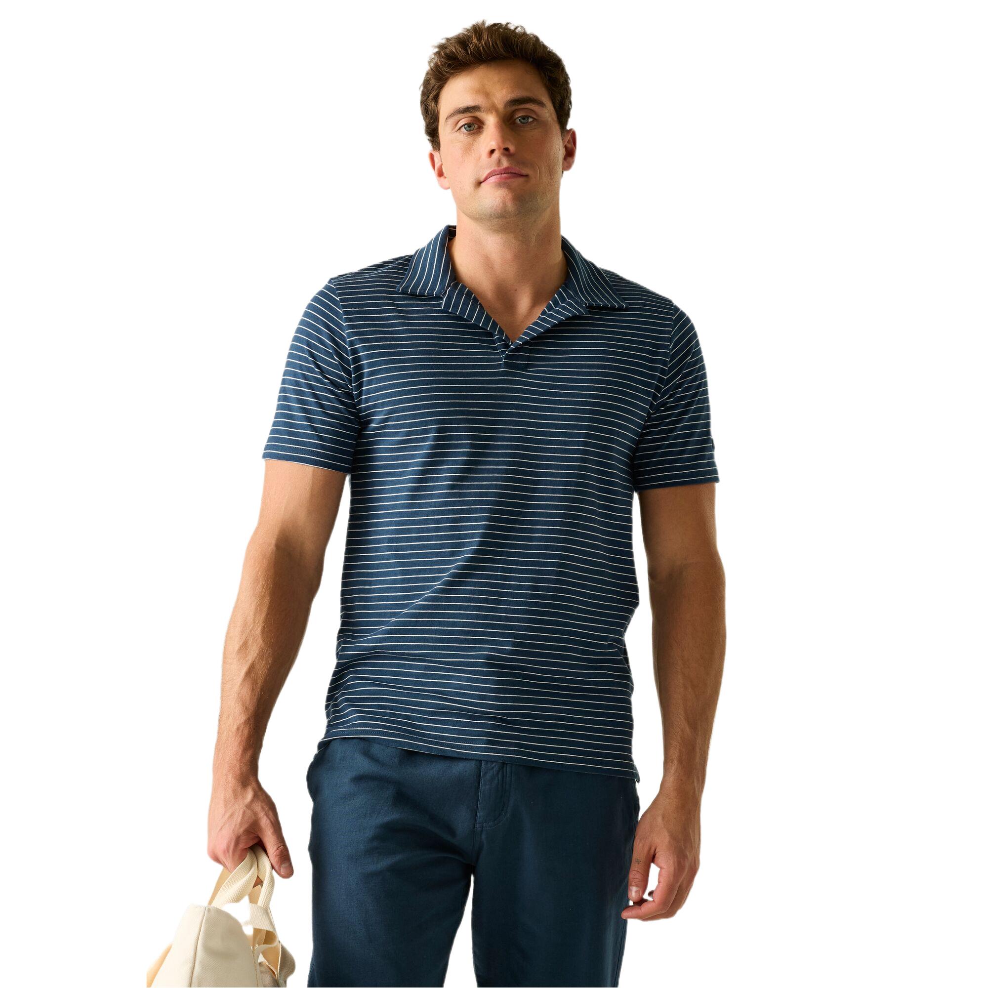 Regatta Men's Hadvo Polo Shirt - Pink 4XL - Image 2