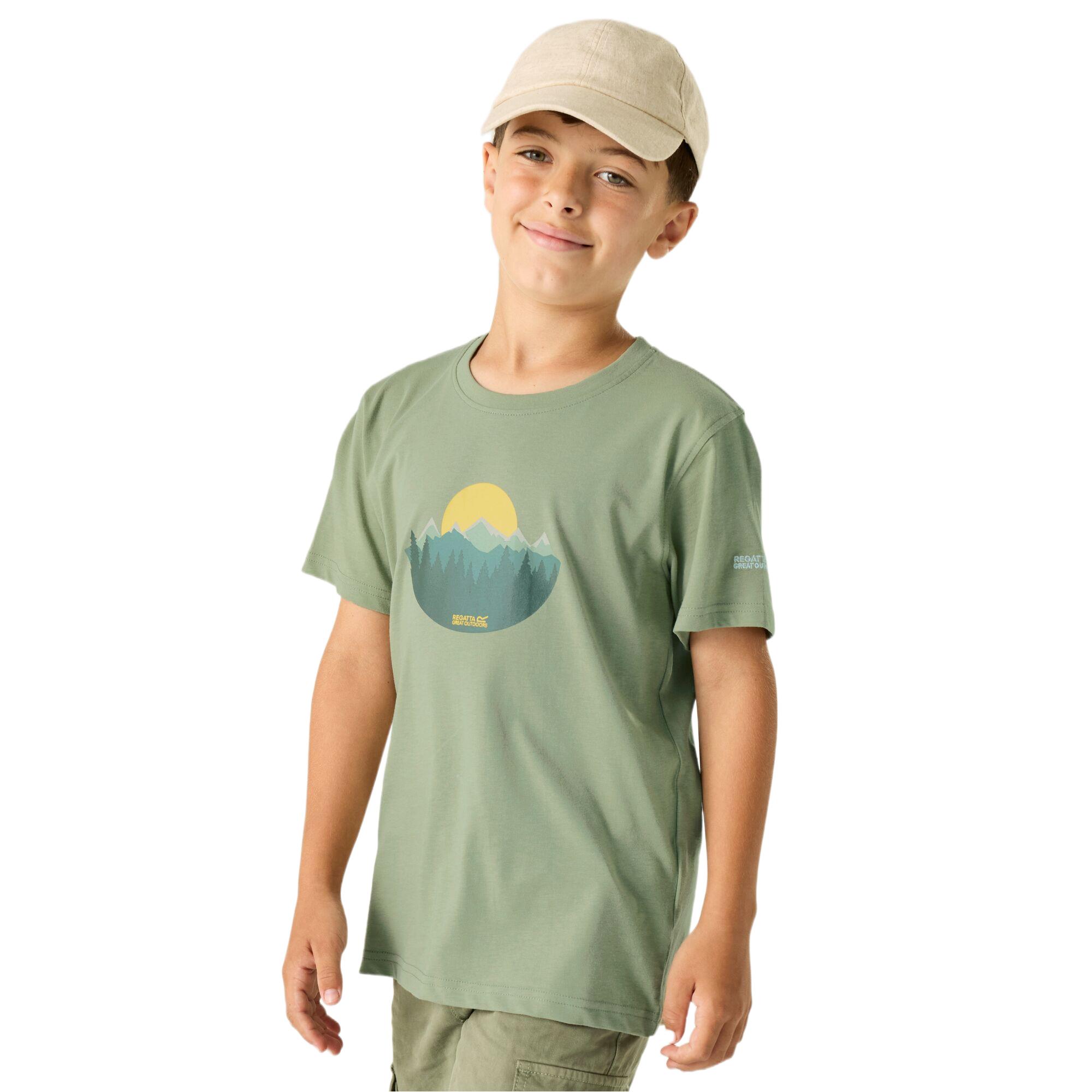 Regatta Kids Bosley Short Sleeved Cotton T-Shirt