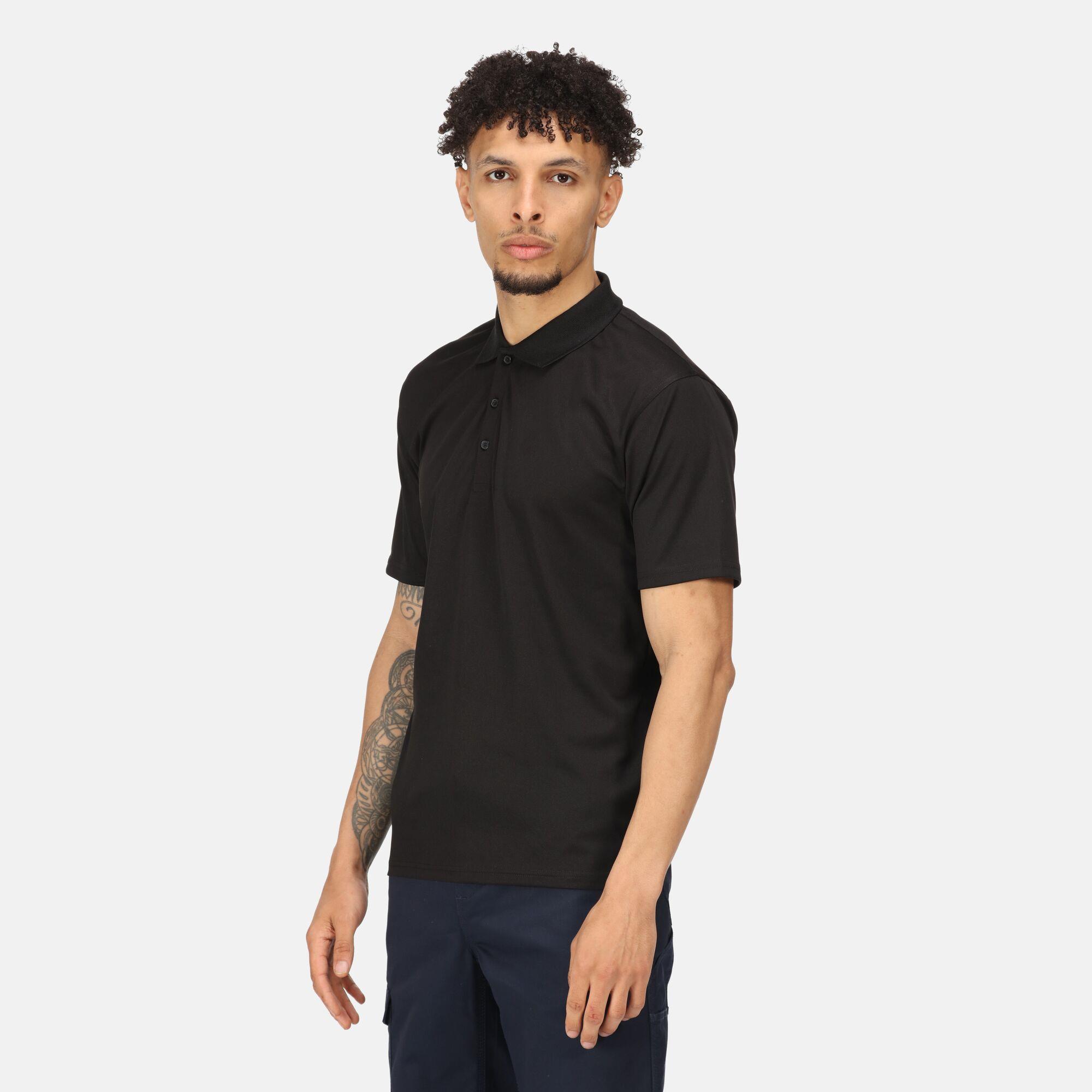 Regatta Pro Mens Wicking Polo Shirt Short Sleeved T-Shirt