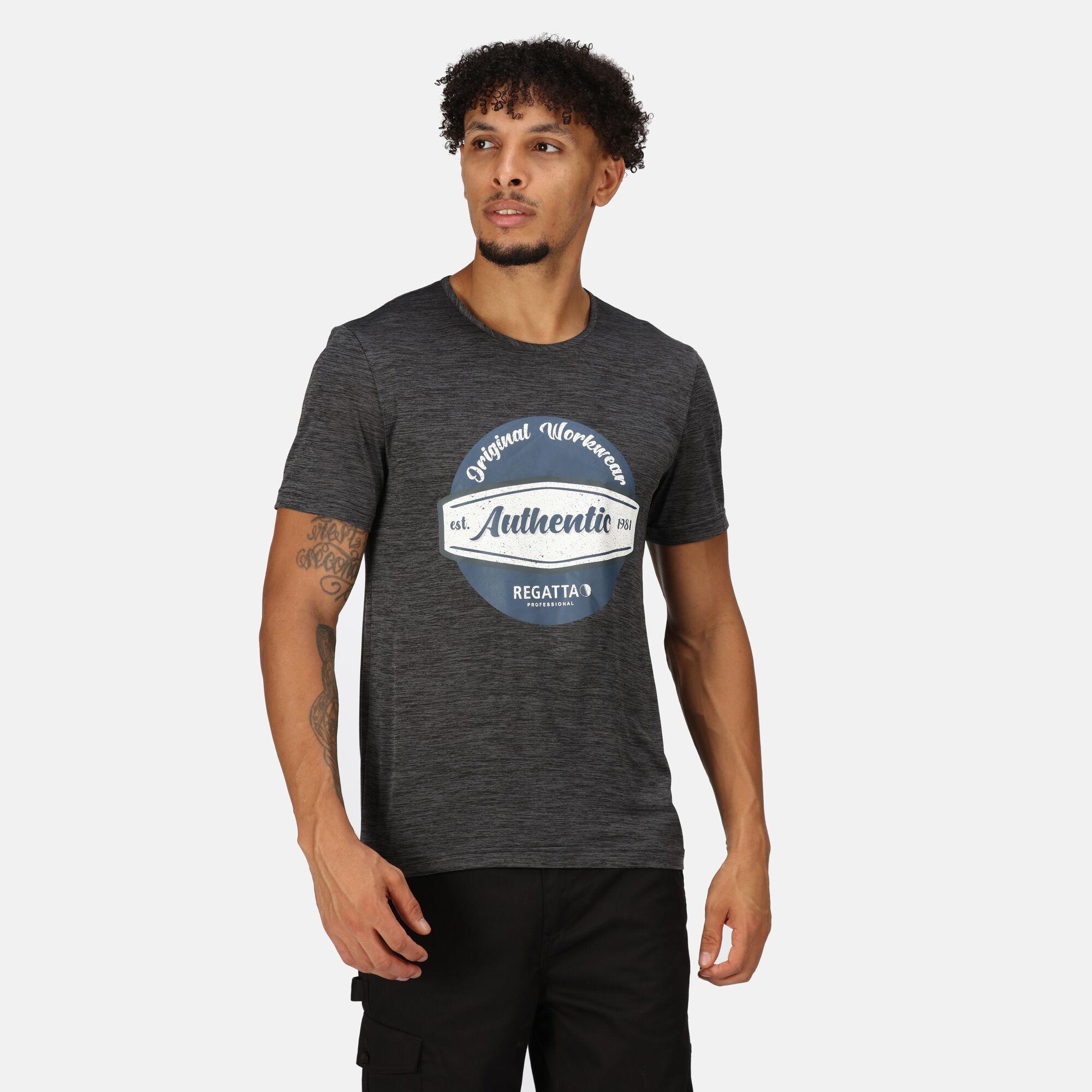 Regatta Mens Original Wicking Short Sleeved T-Shirt