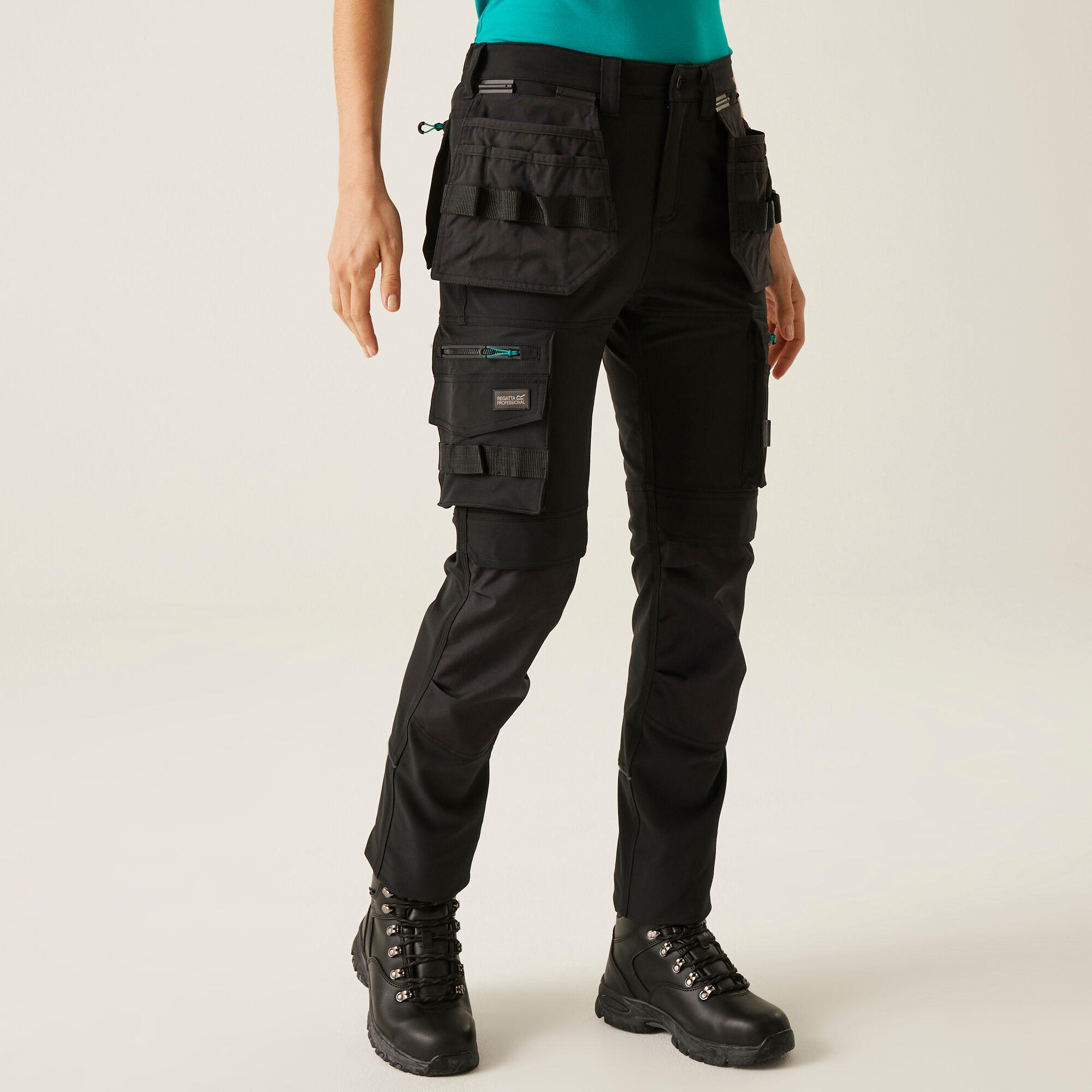 Regatta Professional Womens ADA Cotton Stretch Holster Workwear Trousers