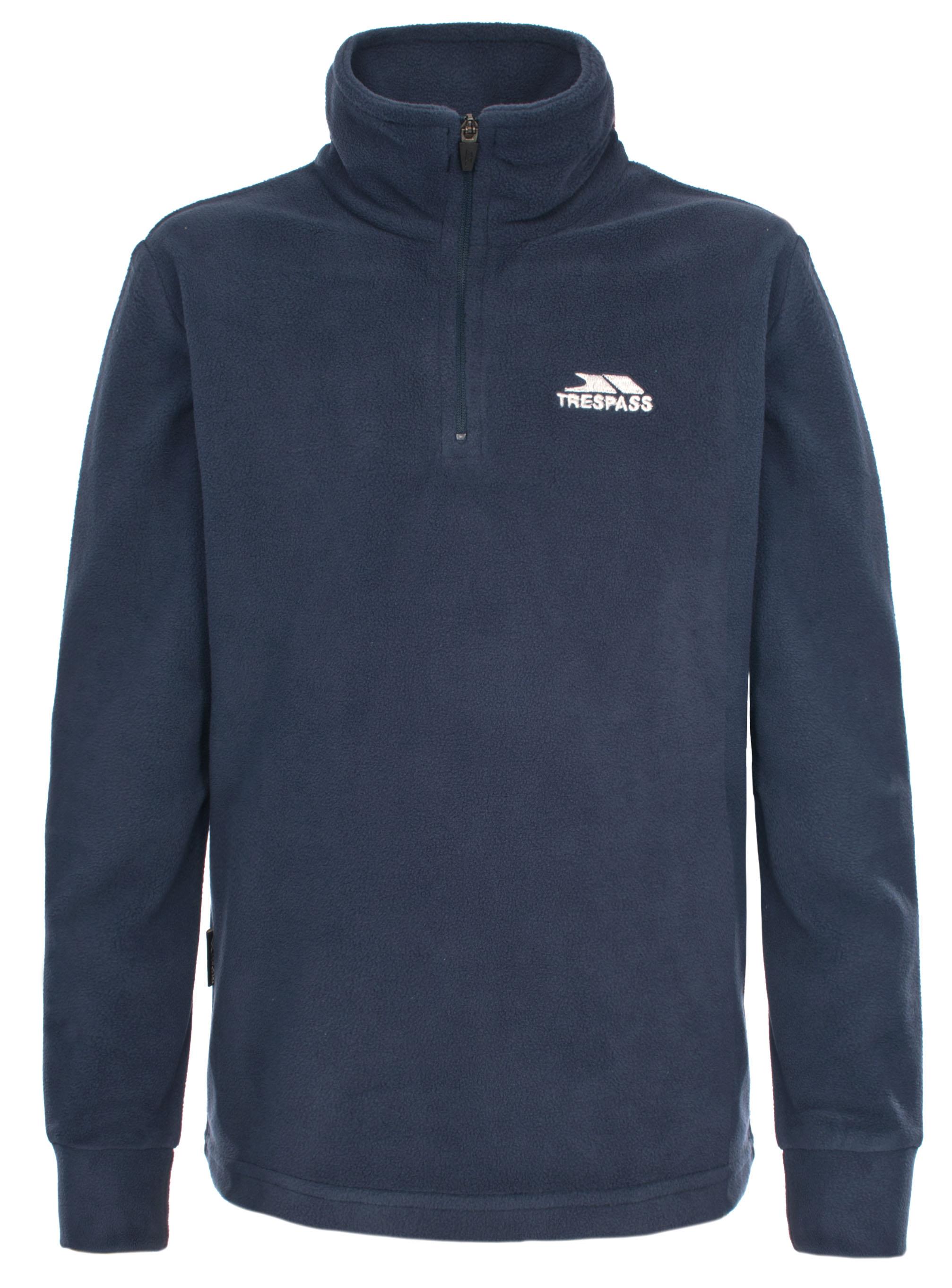 Trespass Boys Masonville Half Zip Fleece Sweatshirt