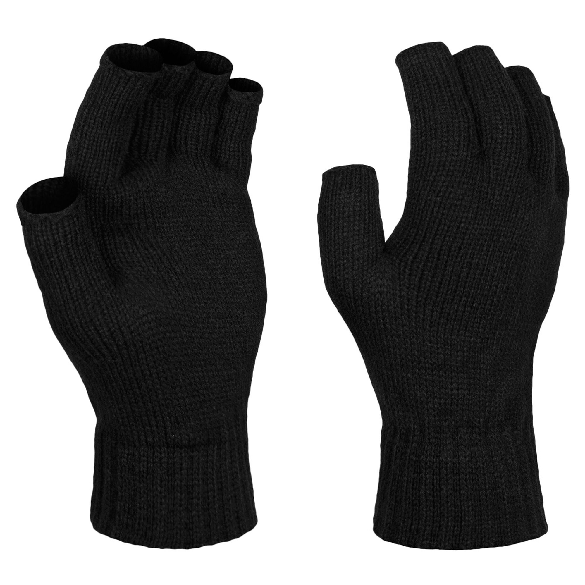 Regatta (One Size, Navy) Unisex Fingerless Mitts / Gloves - Image 2