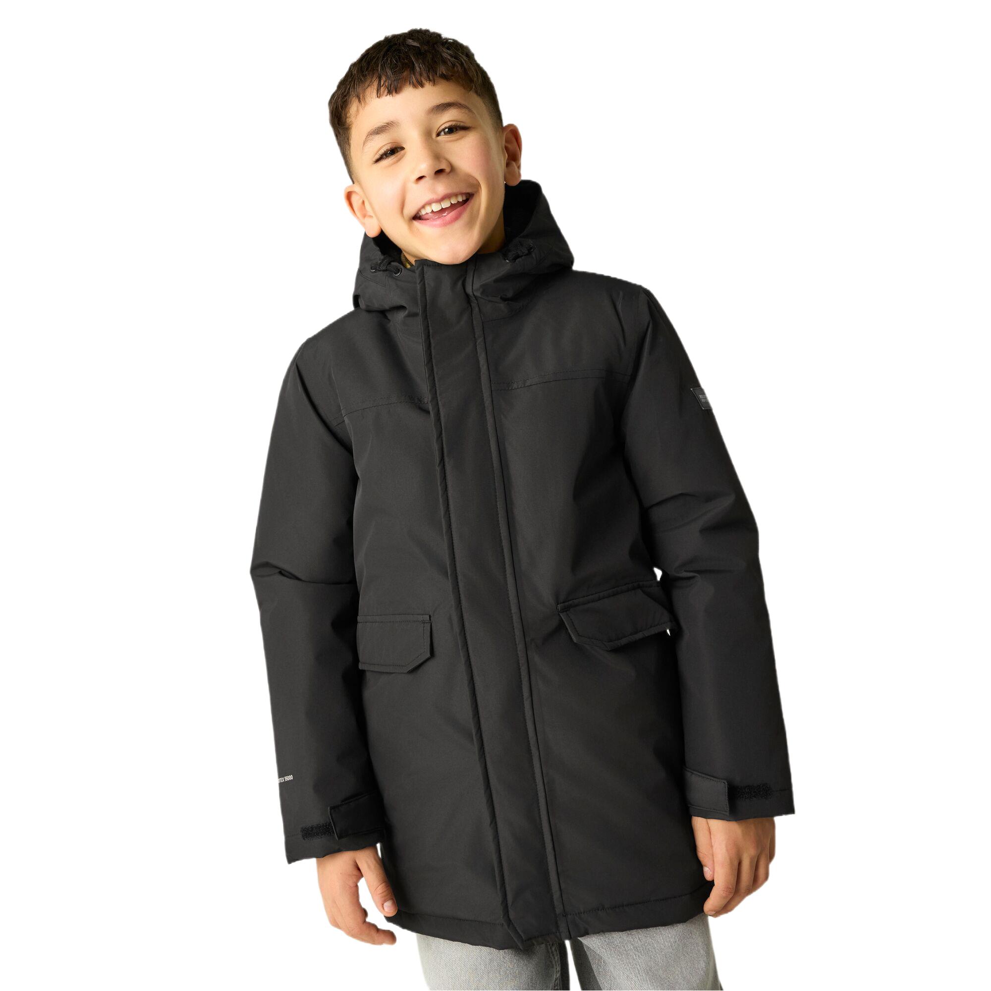 Regatta Kids’ Farbank Ii Insulated School Jacket - Blue Size 14 Years - Image 2