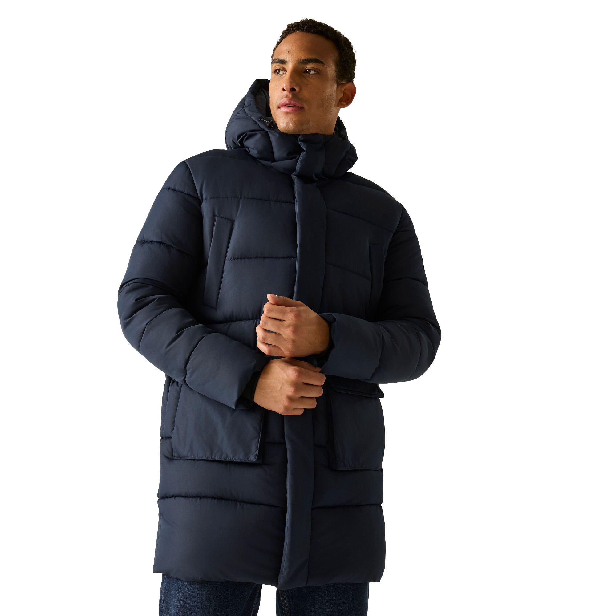 Regatta Mens Marek Longline Jacket Insulated Coat