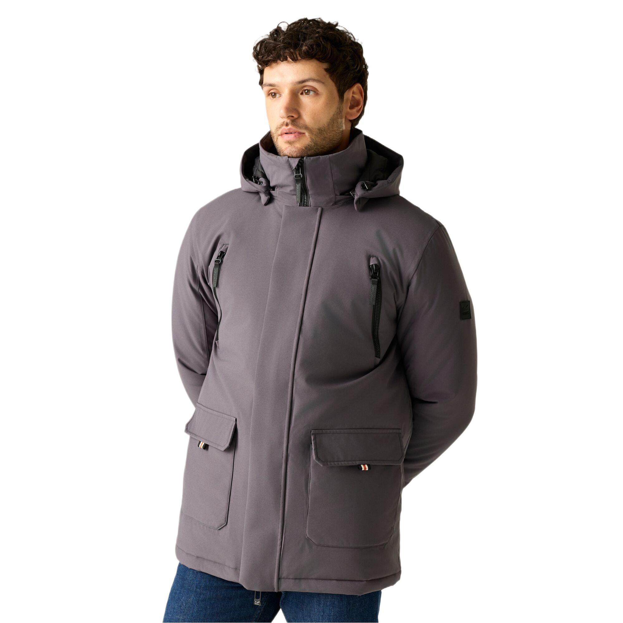 Regatta Mens Marron Insulated Jacket Waterproof Breathable Coat