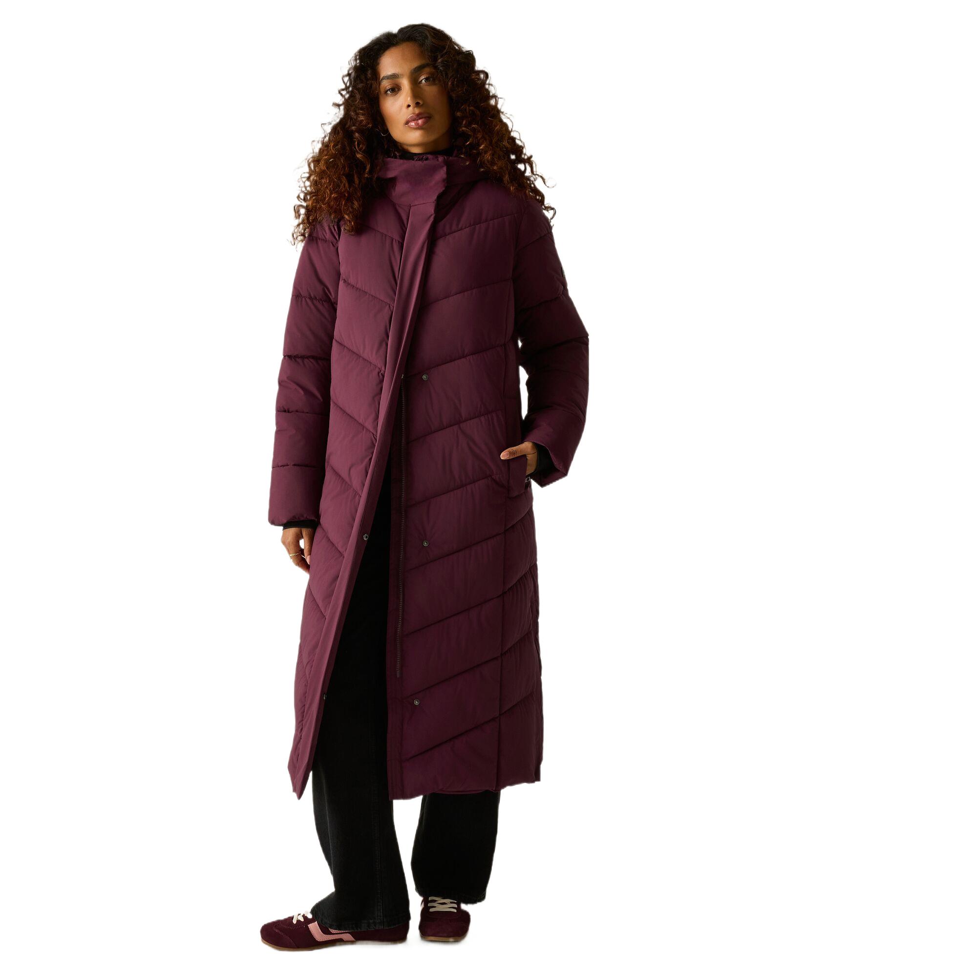 Regatta Women's Insulated Eloria Quilted Jacket in Black | Size: 18 - Image 9