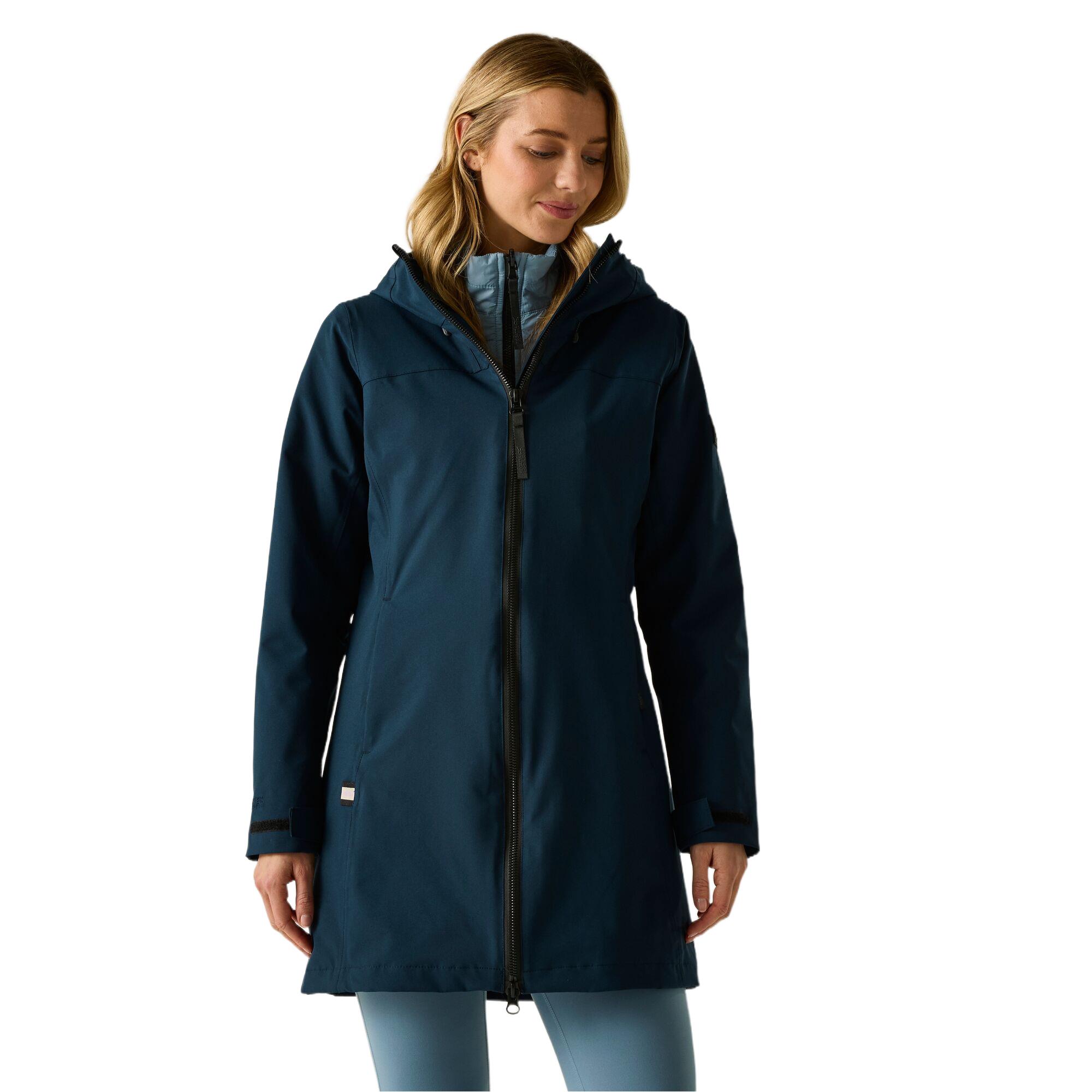 Regatta Womens Denbury 3-in-1 Jacket Waterproof Breathable Coat