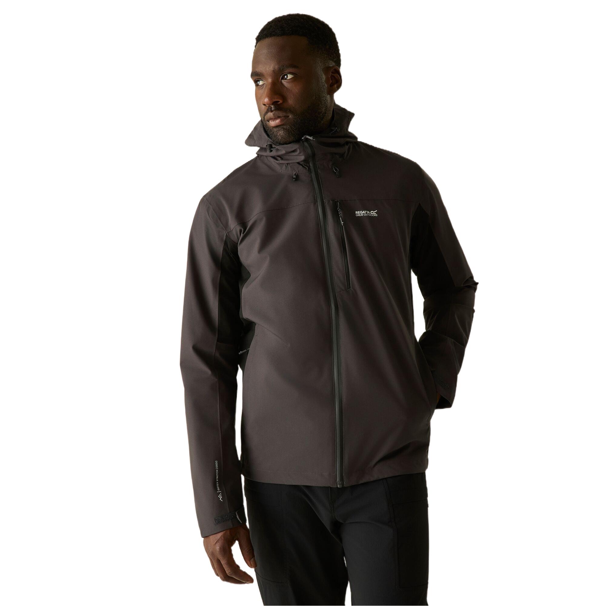 Regatta Men's Waterproof Birchdale Ii Jacket - Grey Small - Image 5