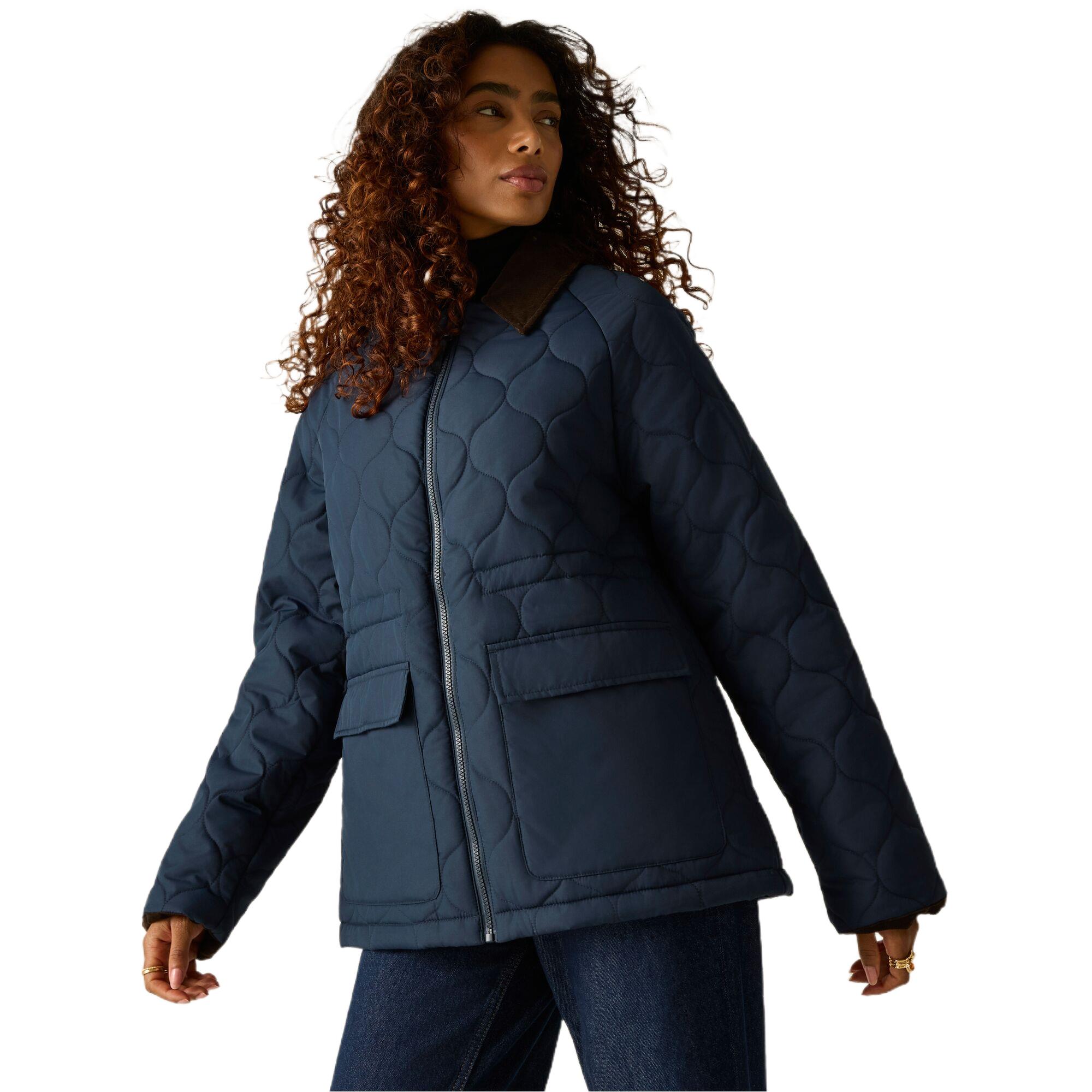 Regatta Women's Amira Quilted Jacket - Brown Size 8 - Image 2