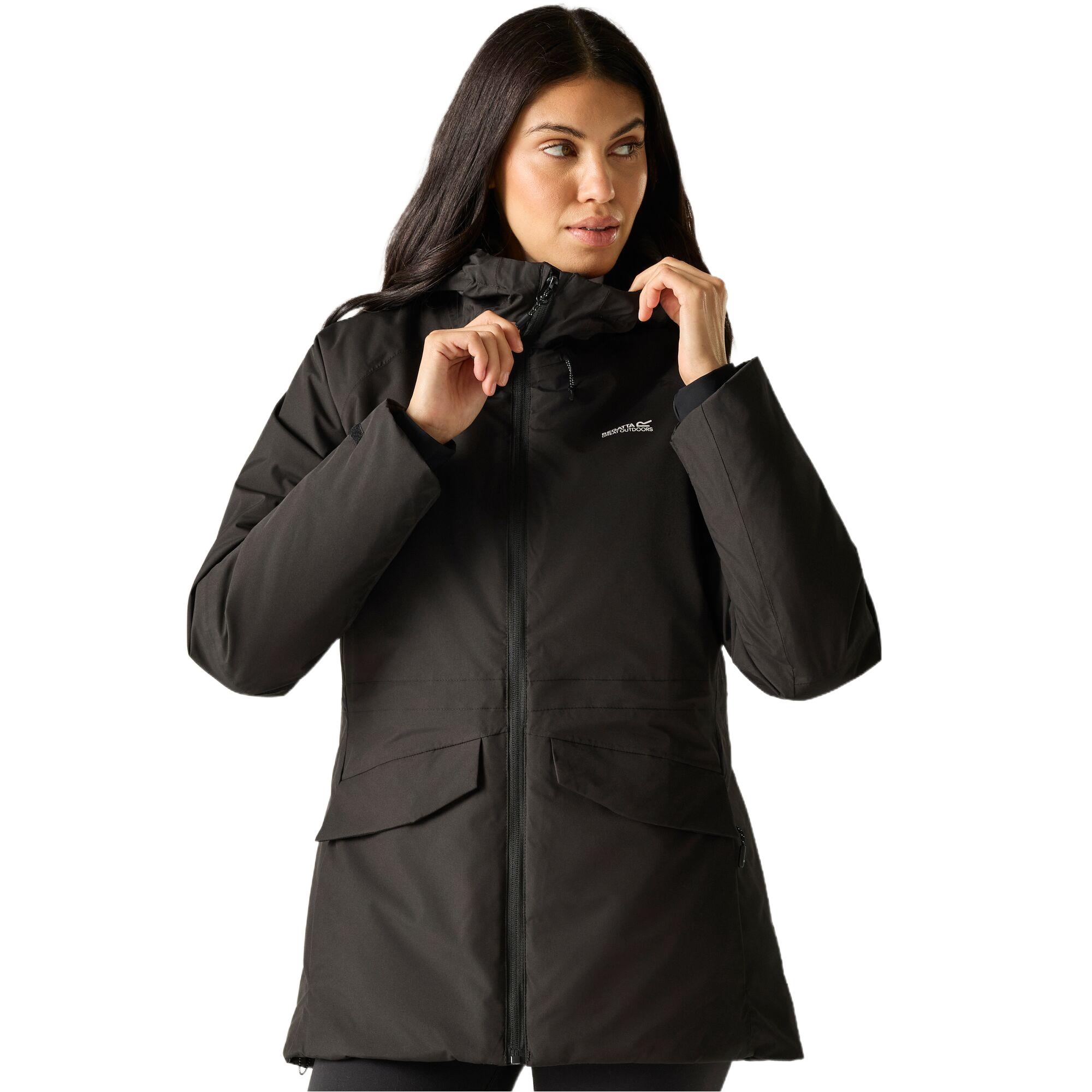 Regatta Women's Marcia Waterproof Jacket Dusky Blue/Skyway Size 8 - Image 6