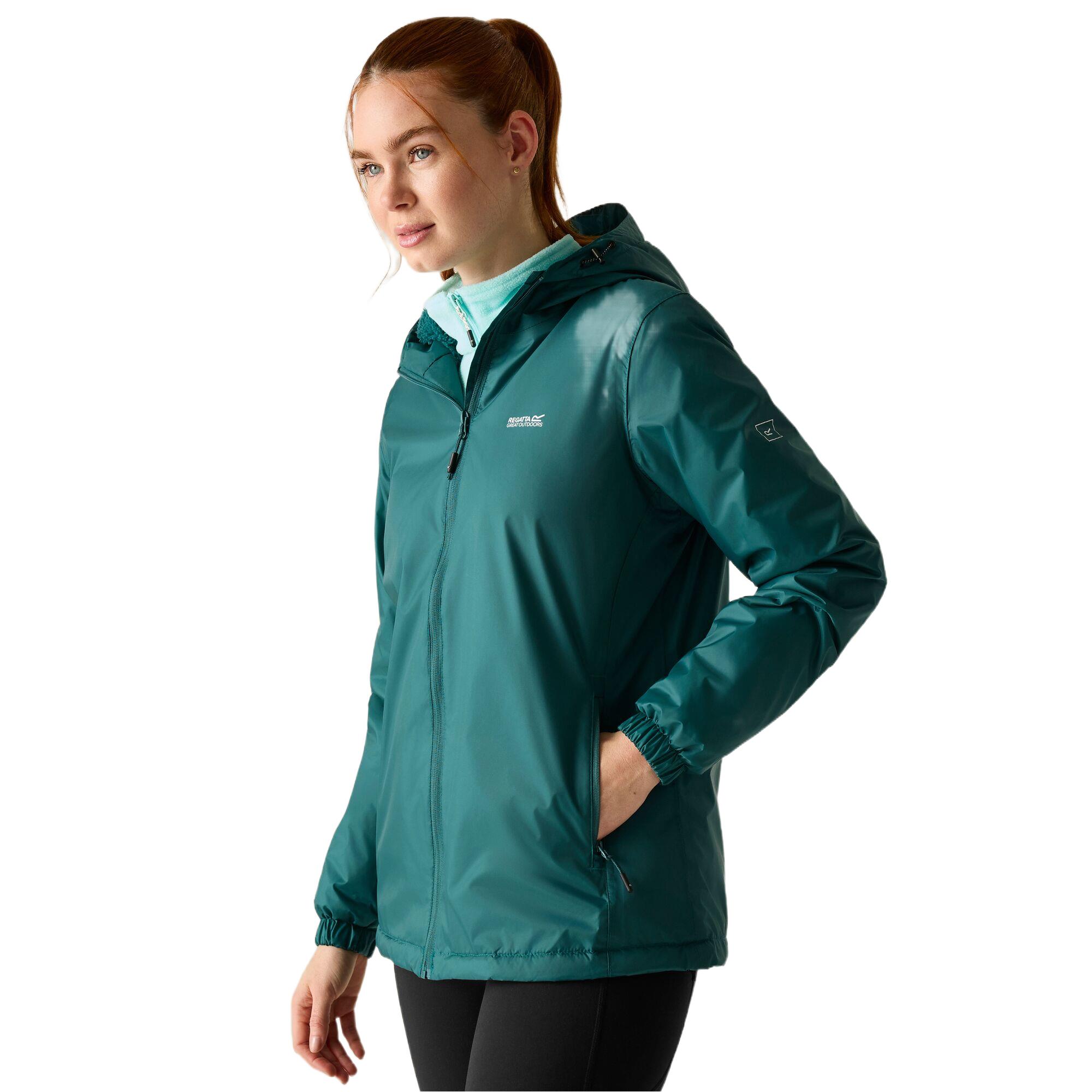 Regatta Women's Waterproof Kybre Fleece Lined Jacket - White Size 8 - Image 2