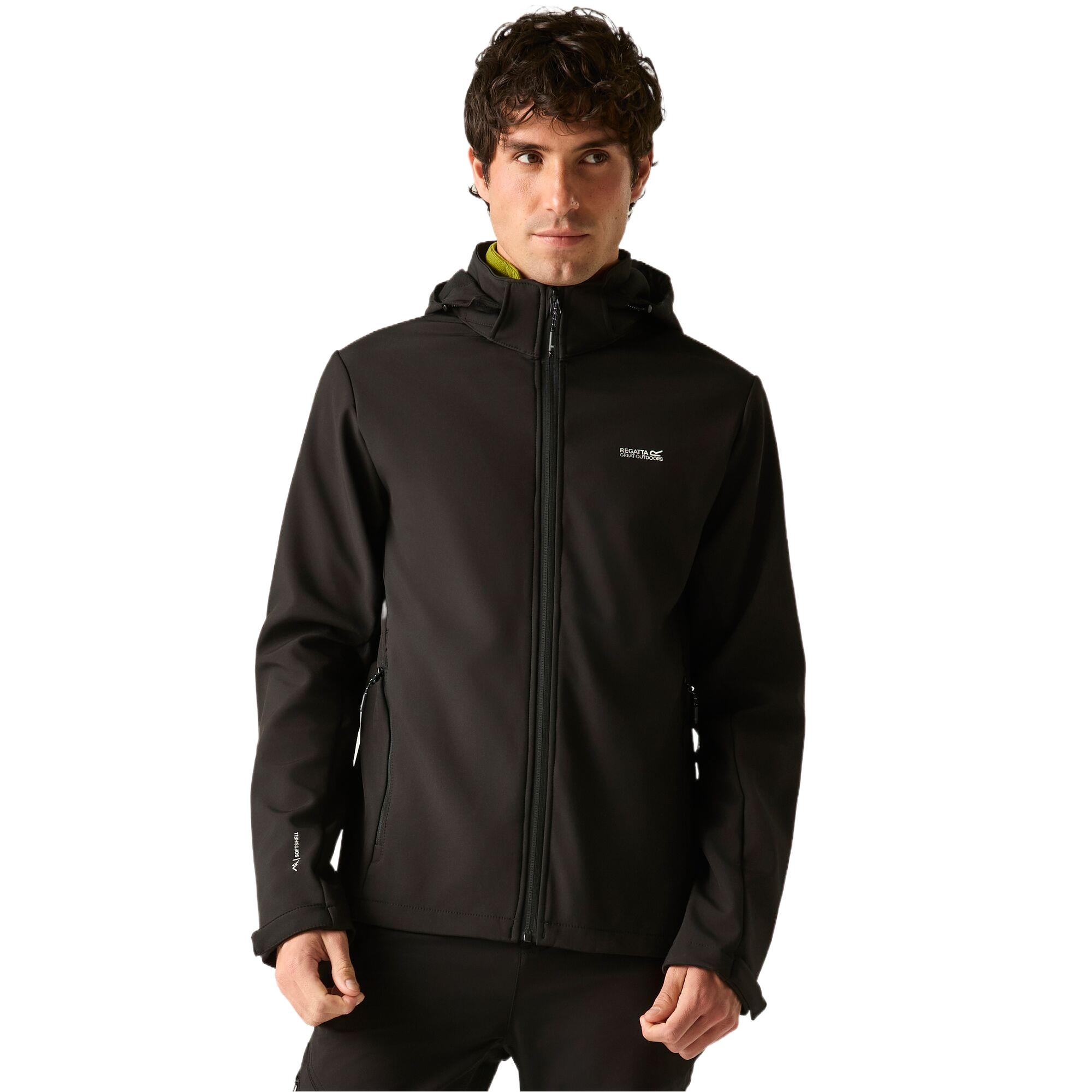 Regatta Men's Denvo Softshell Jacket - Black 3XL - Image 7