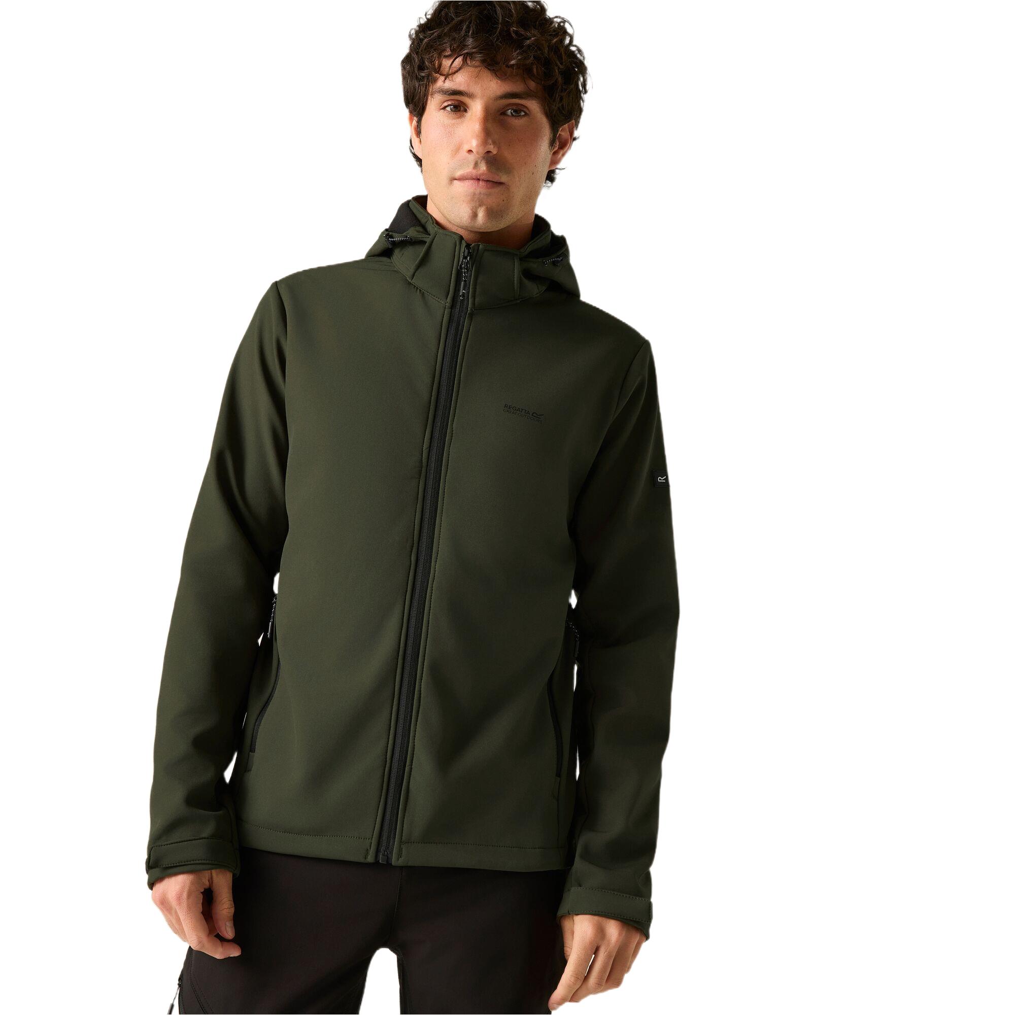 Regatta Mens Denvo Softshell Hooded Jacket
