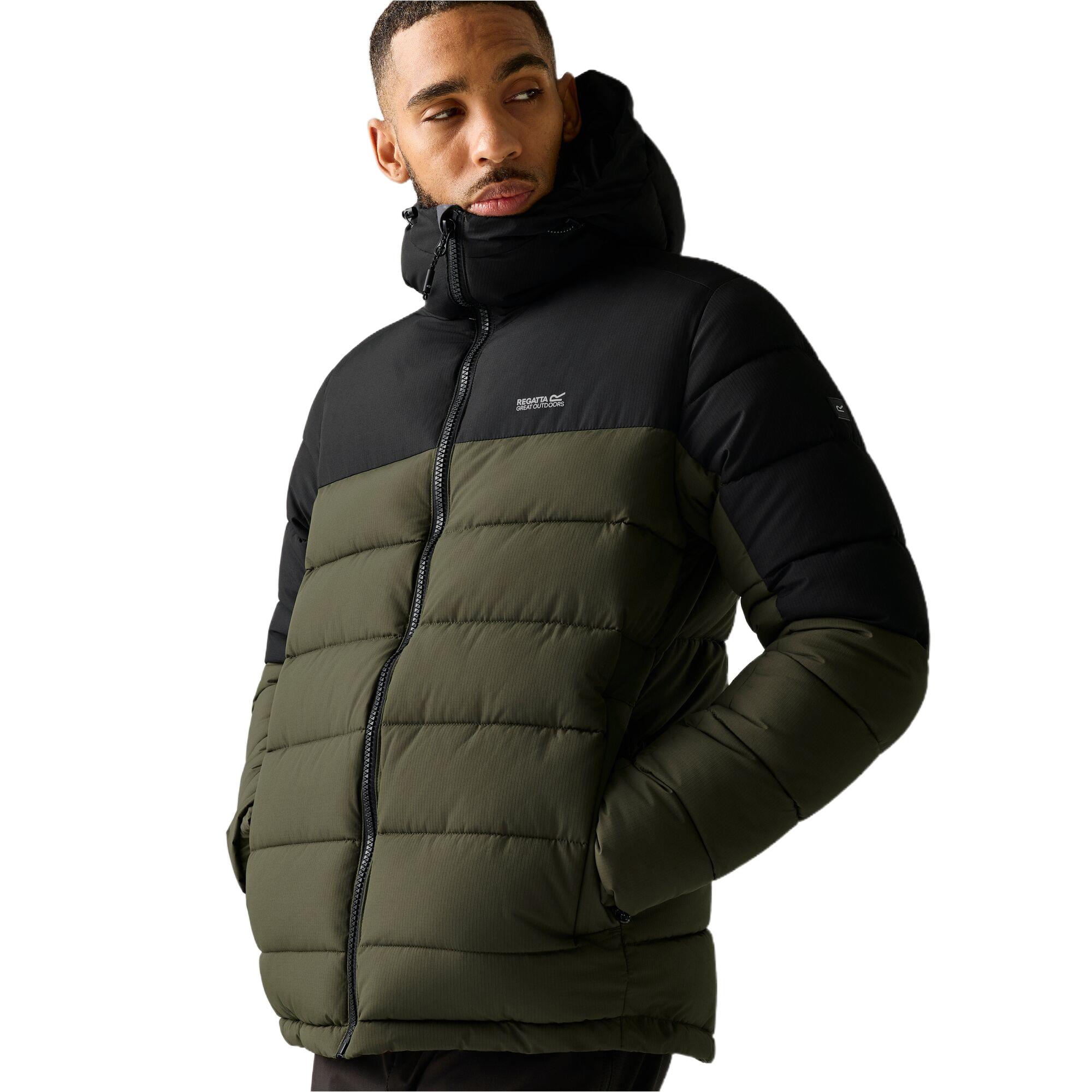 Regatta Men's Grey Aldthorn Water-Resistant Quilted Jacket in Size XL, Sports Direct - Image 2