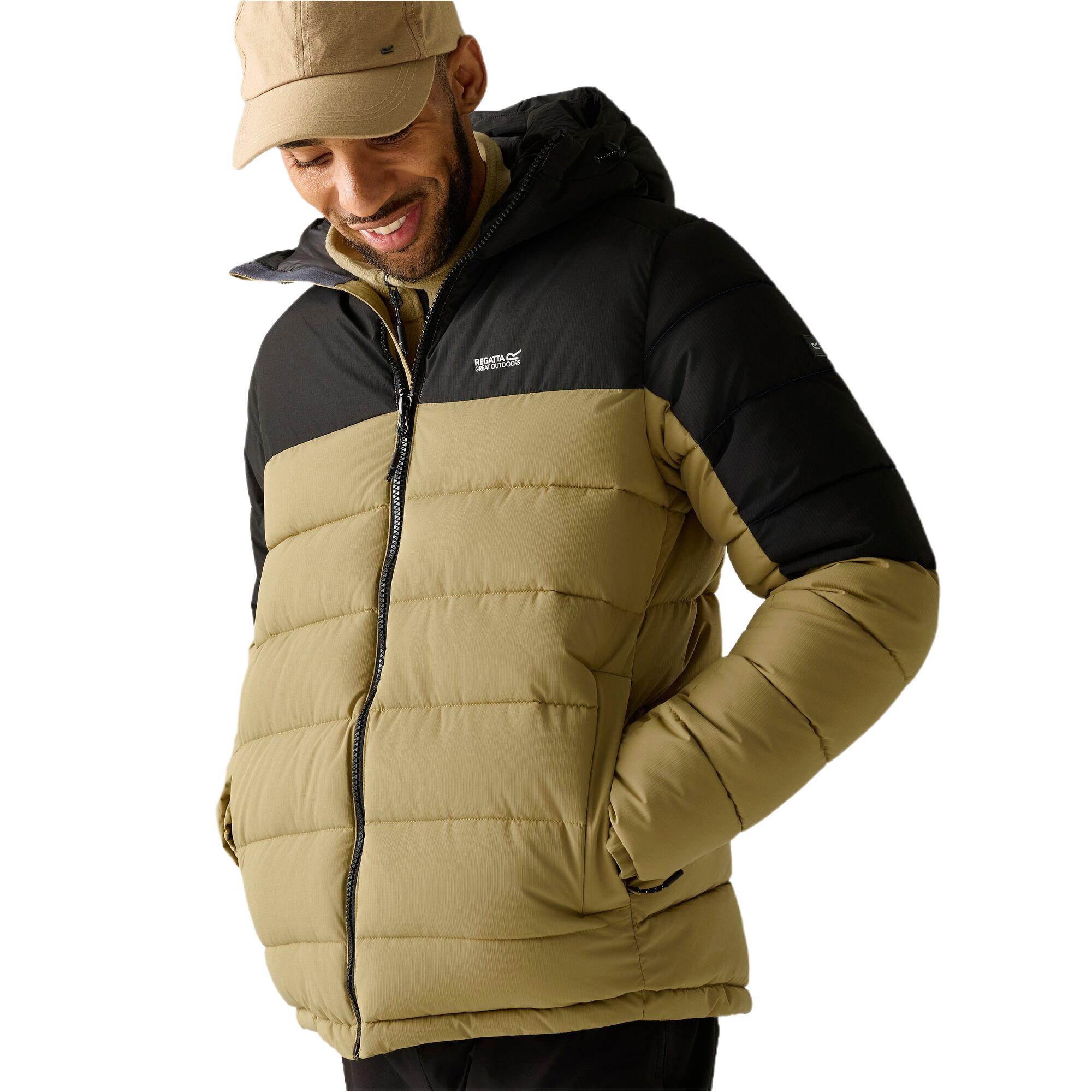 Regatta Men's Grey Aldthorn Water-Resistant Quilted Jacket in Size XL, Sports Direct - Image 2