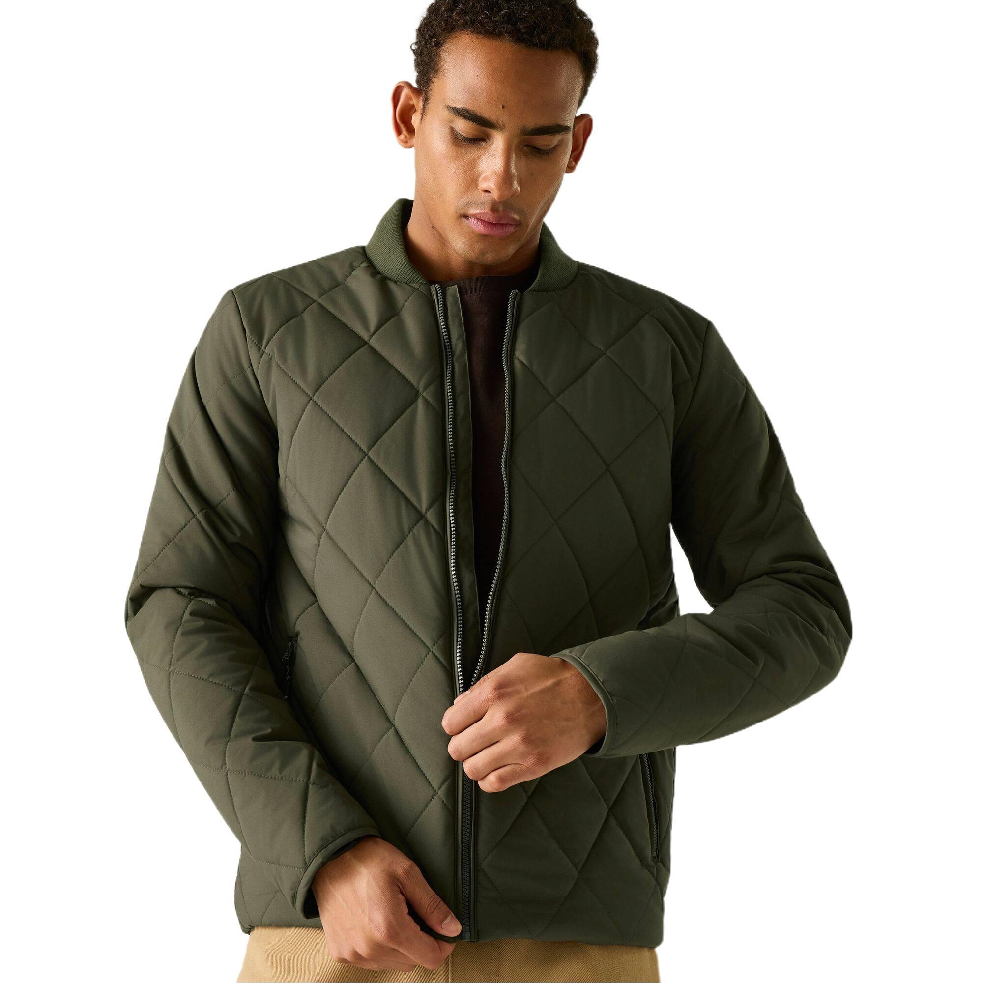 Regatta Men's Harvin Insulated Jacket - Dark Khaki - S - Image 2
