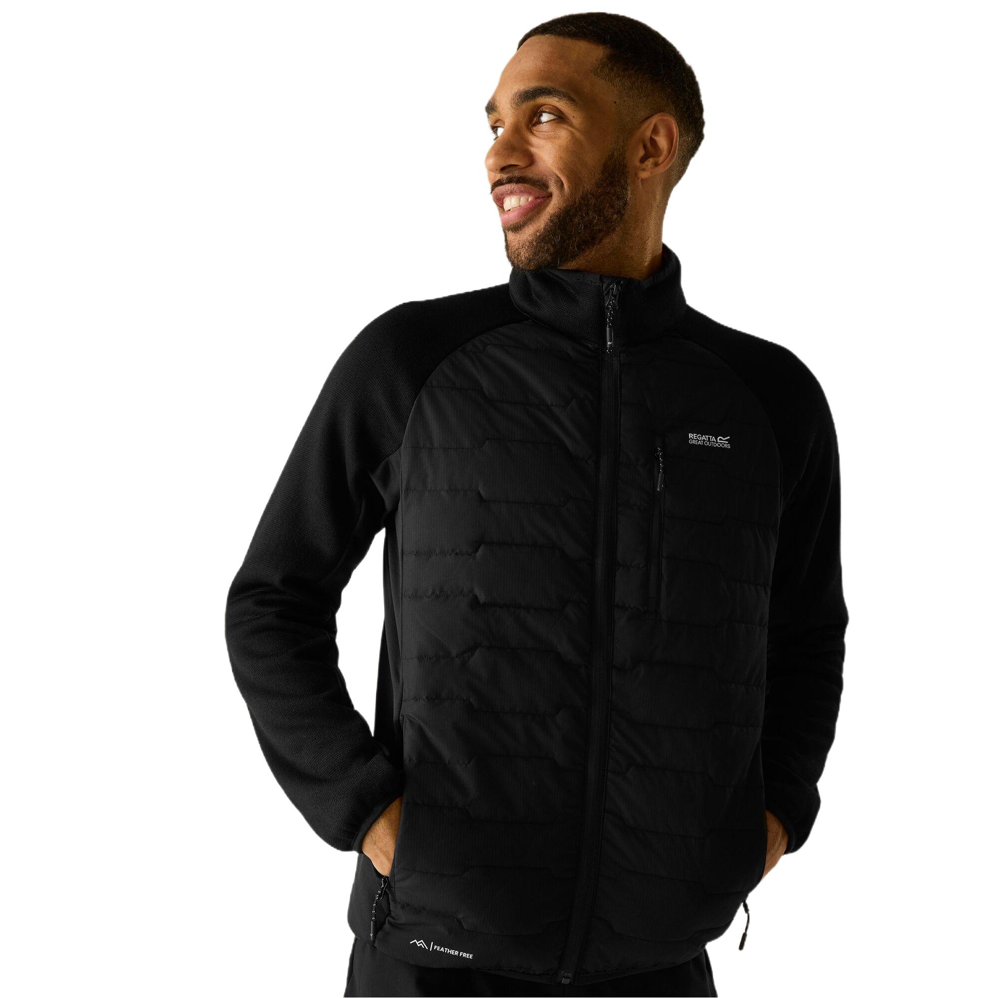 Regatta Mens Cyrus Hybrid Padded Jacket Water Repellent Winter Coat - Image 3