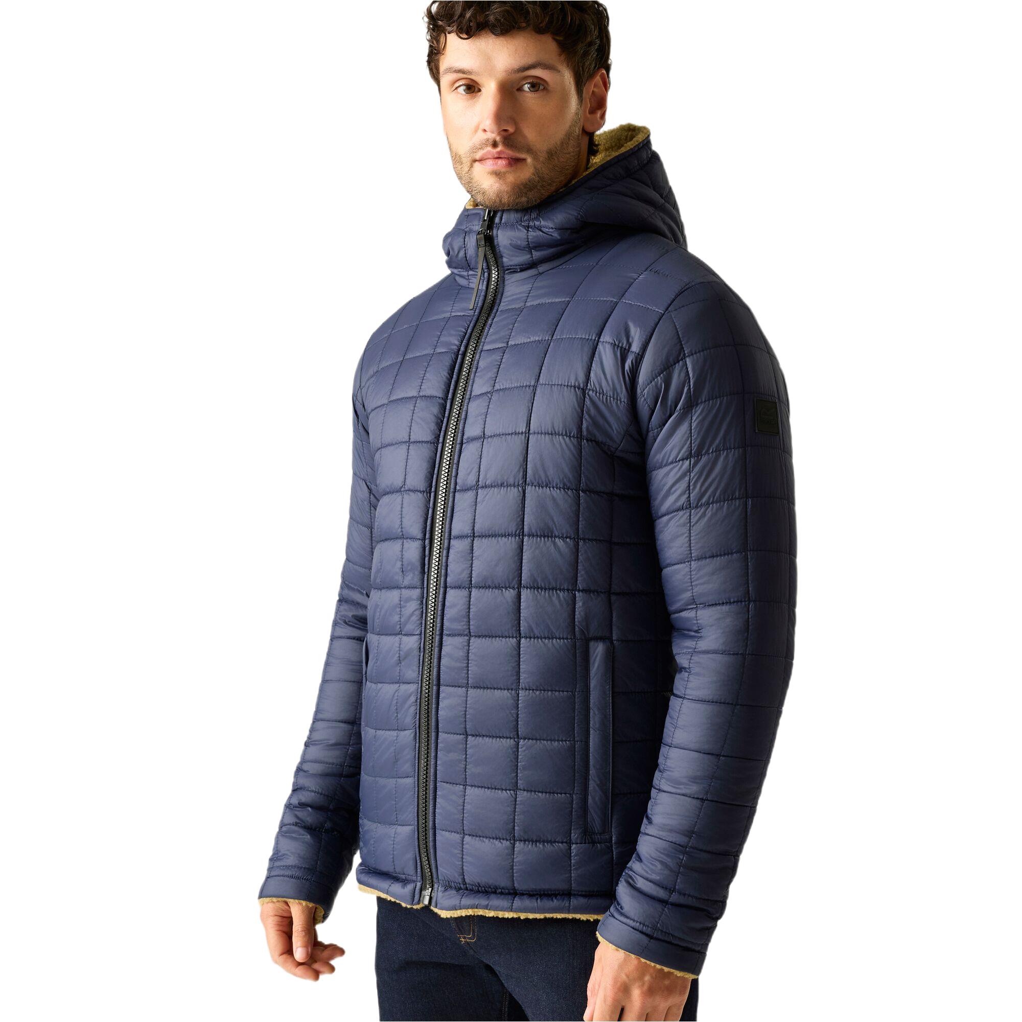 Regatta Men's Frankie Reversible Insulated Jacket Black 3XL - Image 4