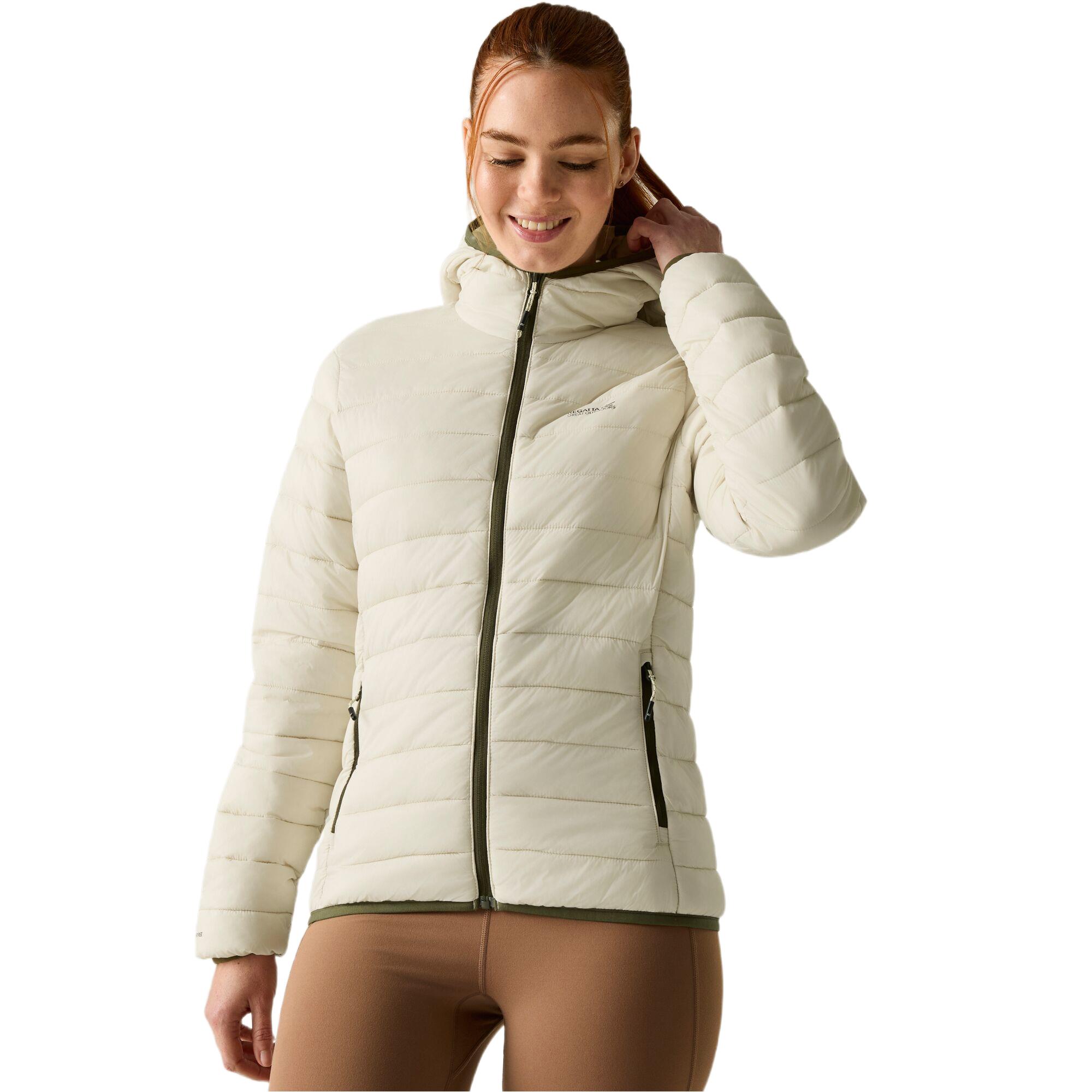 Regatta Womens Hooded Marizion Padded Jacket Water Repellent Lightweight Winter Coat - Image 3