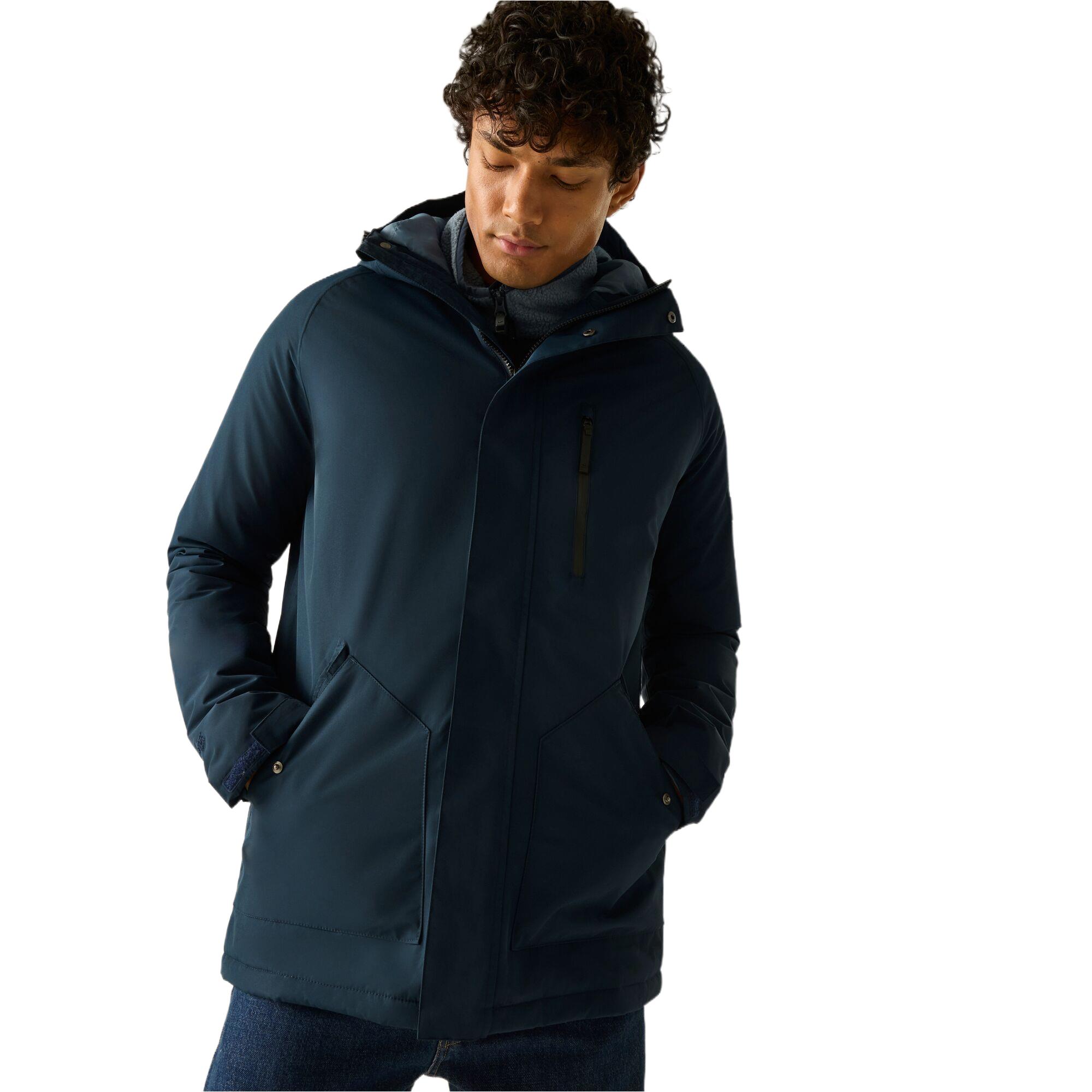 Regatta Men's Waterproof Slyvan Insulated Jacket - Black Medium - Image 4