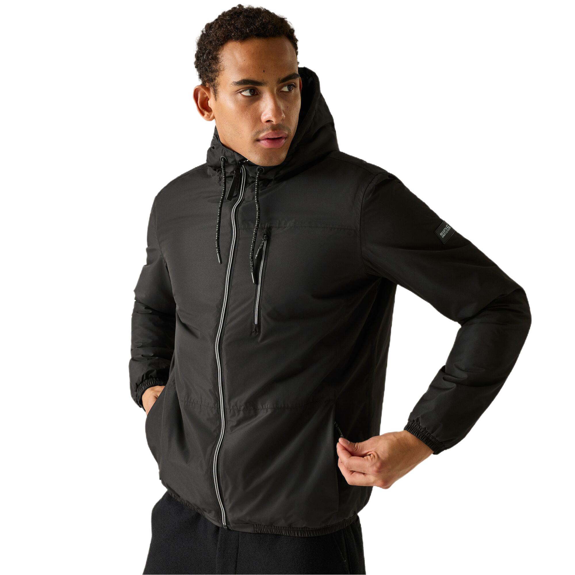 Regatta Men's Winter Shorebay Waterproof Jacket - Black - L - Image 2